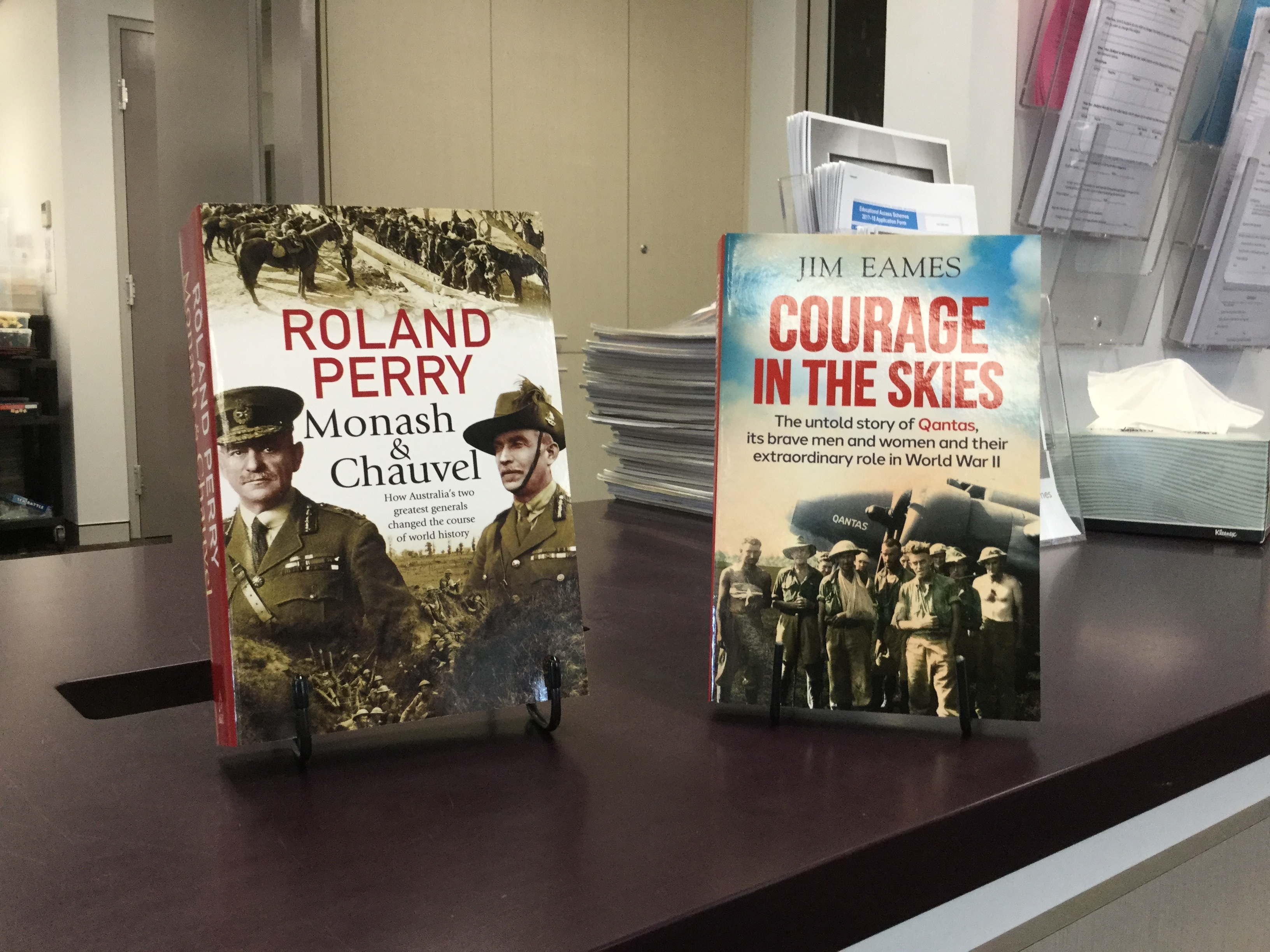 New Anzac books in the IRC!