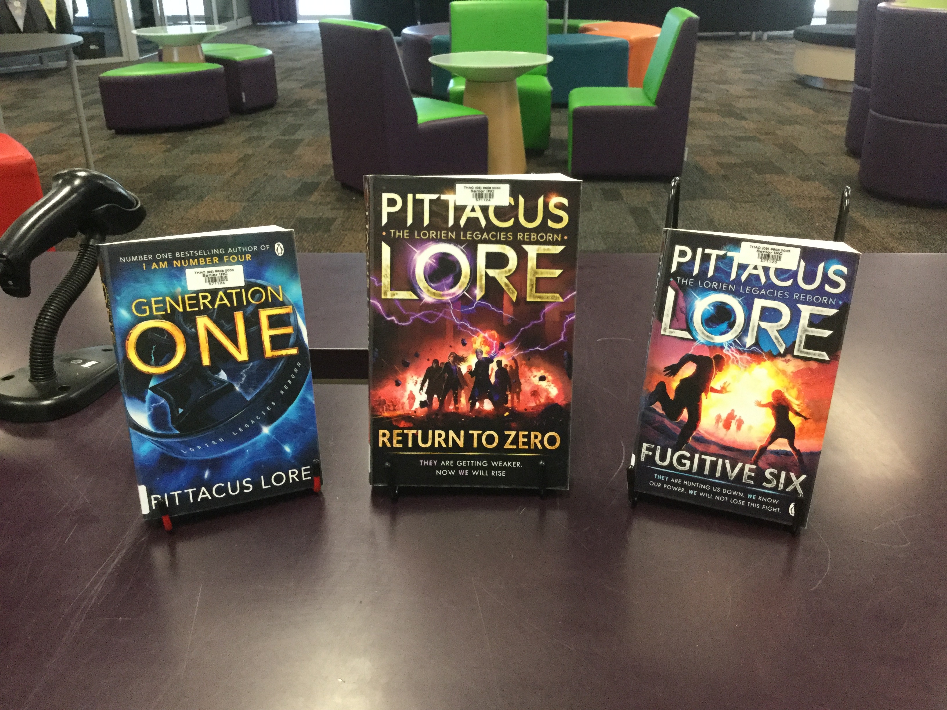 A great new trilogy by author Pittacus Lore!