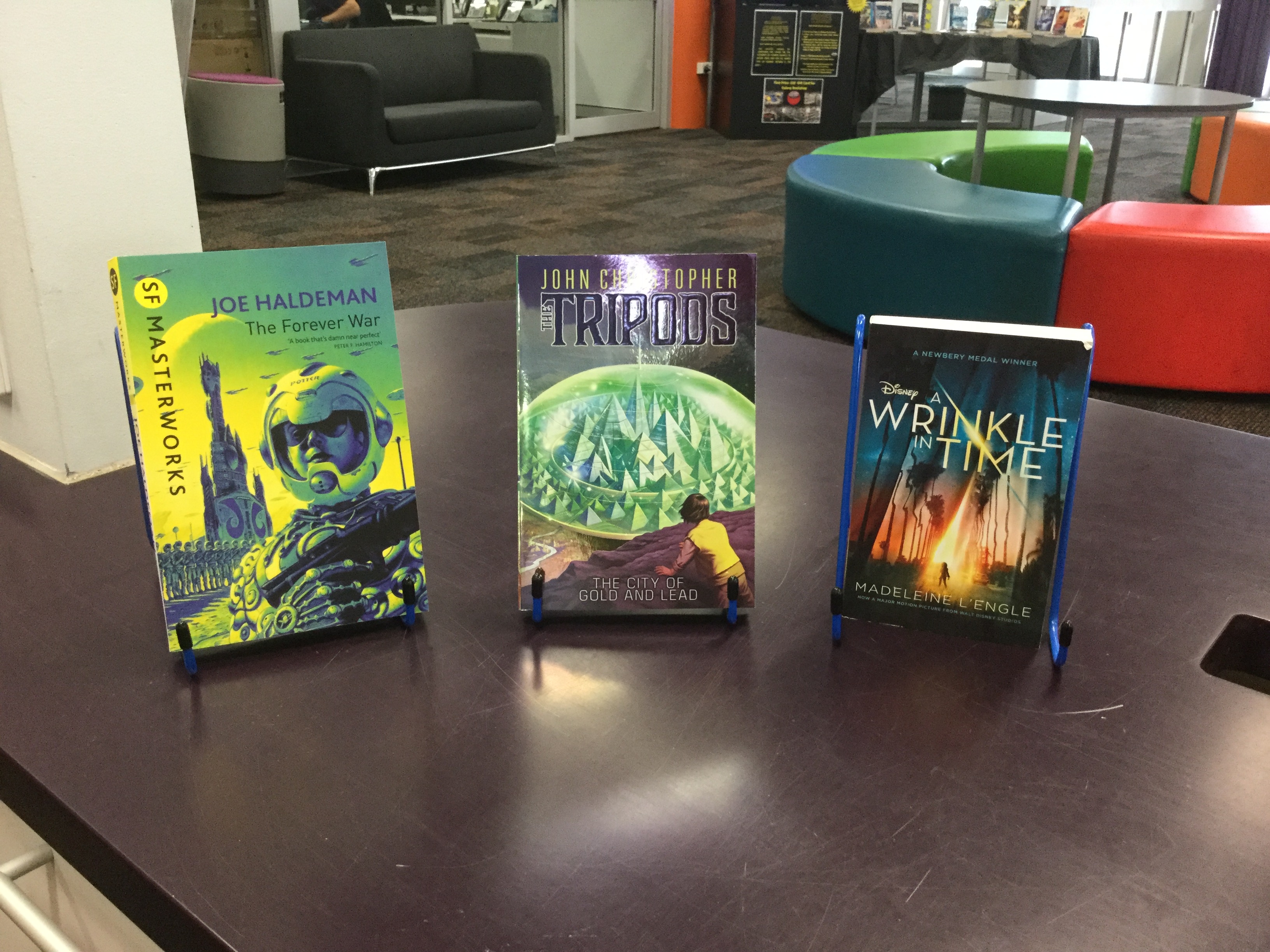 Great new Sci-Fi novels in the IRC!