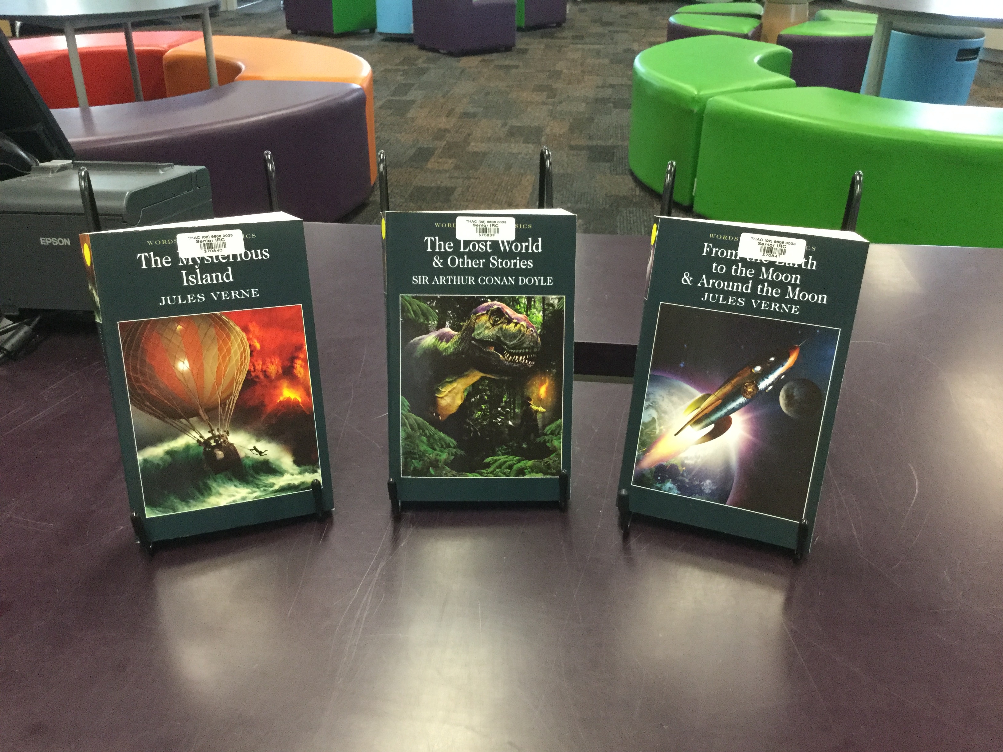 Great new classic Science Fiction novels in the IRC! 