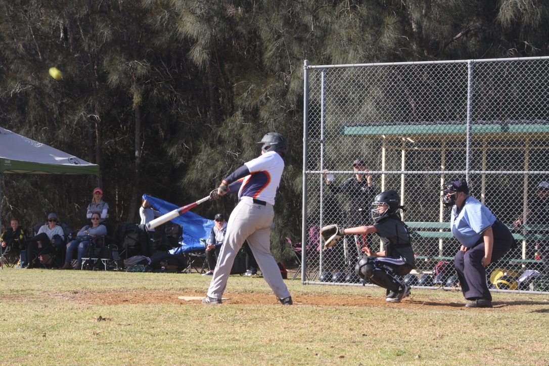 CIS softball batting