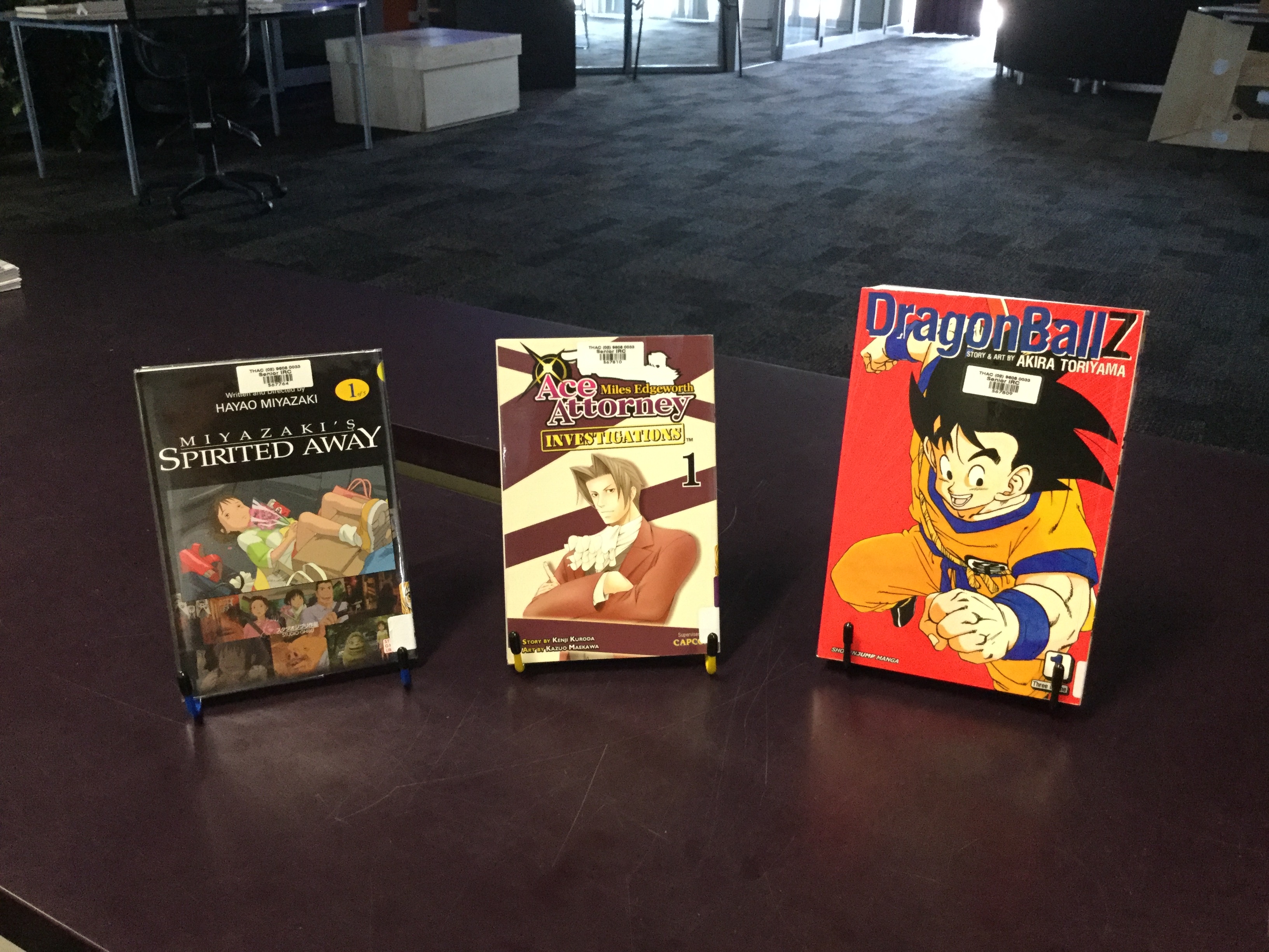 Great new Manga books in the IRC!