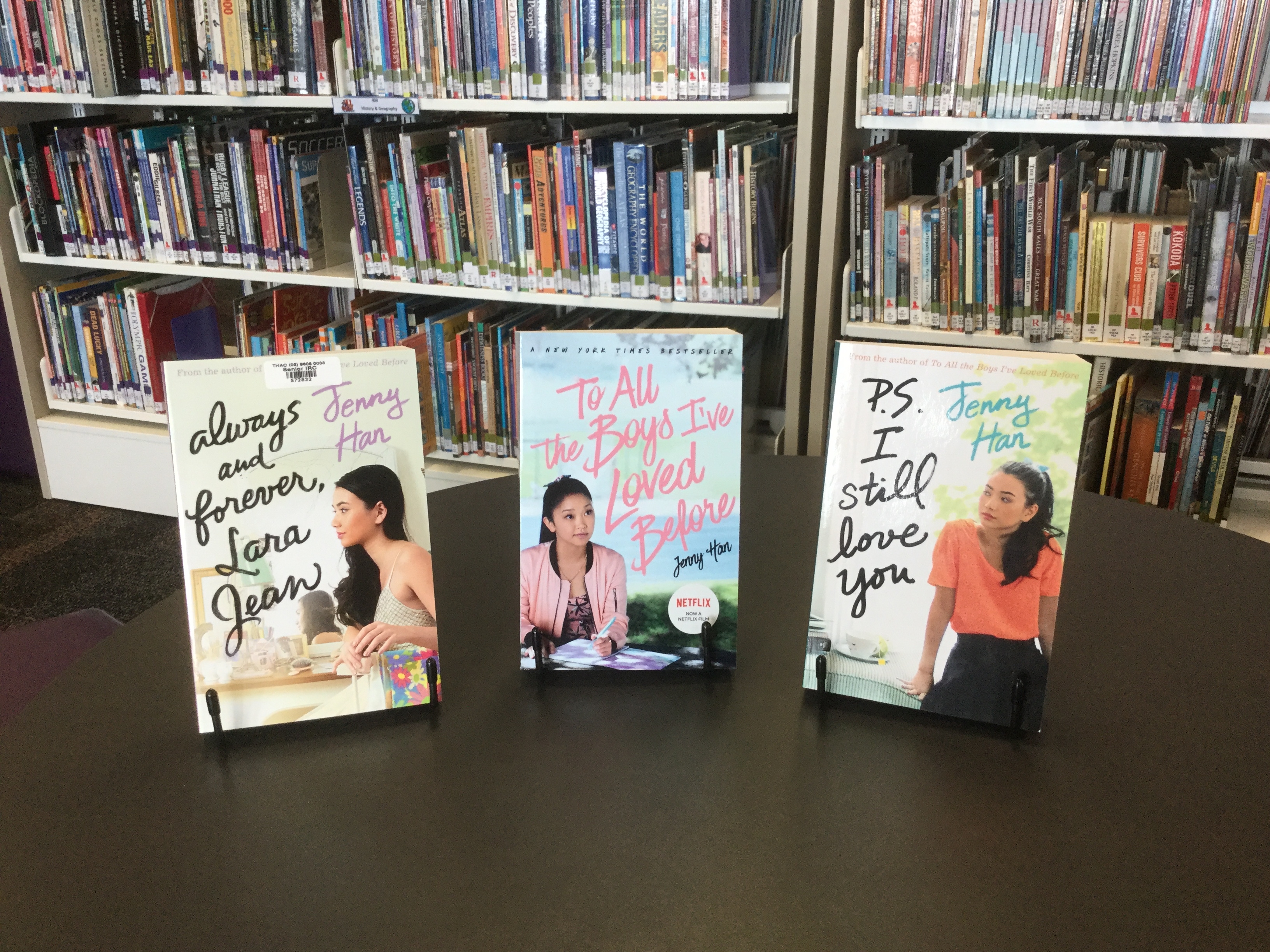A great new series by author Jenny Han