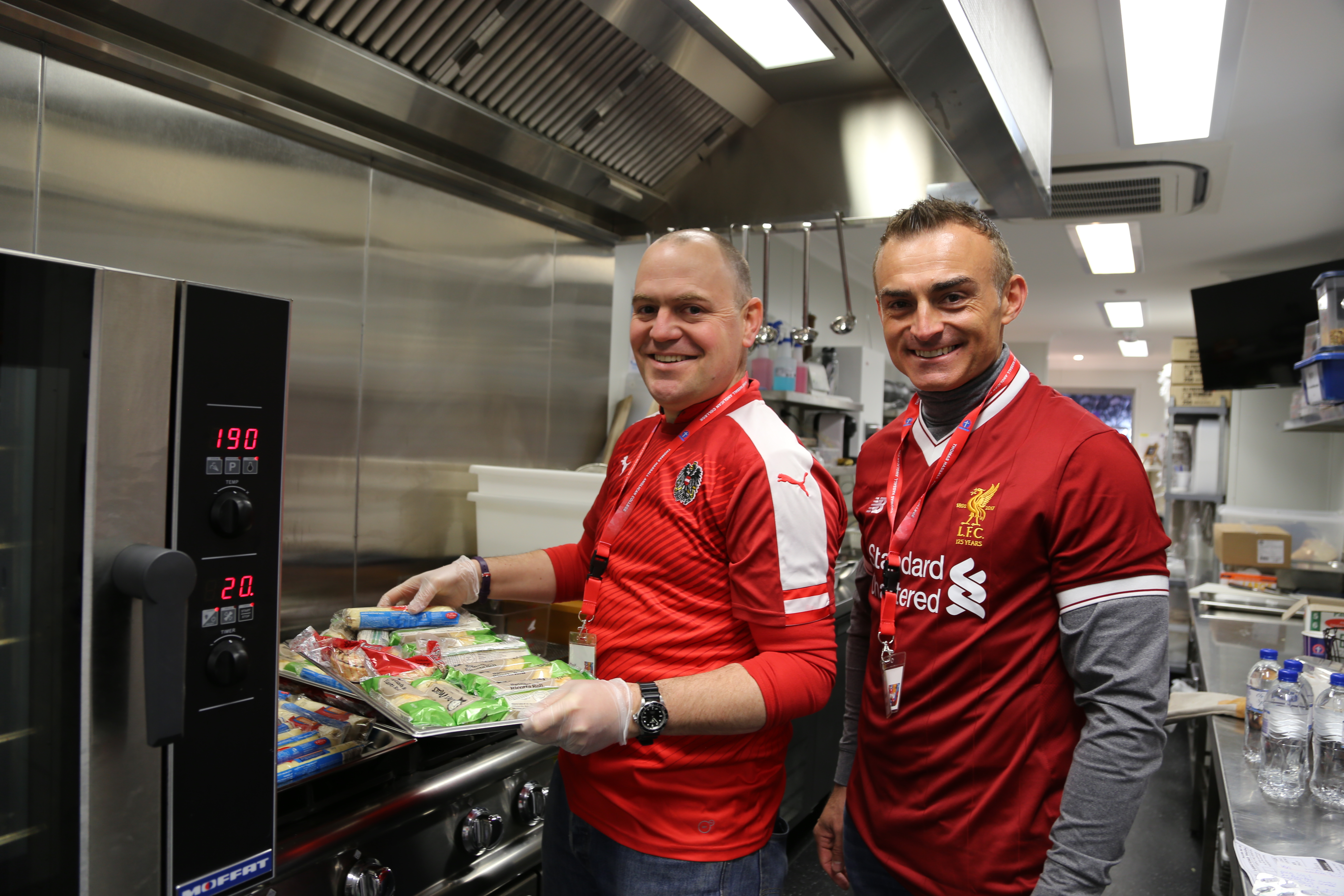 Dads Day in the canteen, MRK, Dads, Cantebury Bulldogs, Bulldogs, fan, Brad Eastwood, Brad Abbey