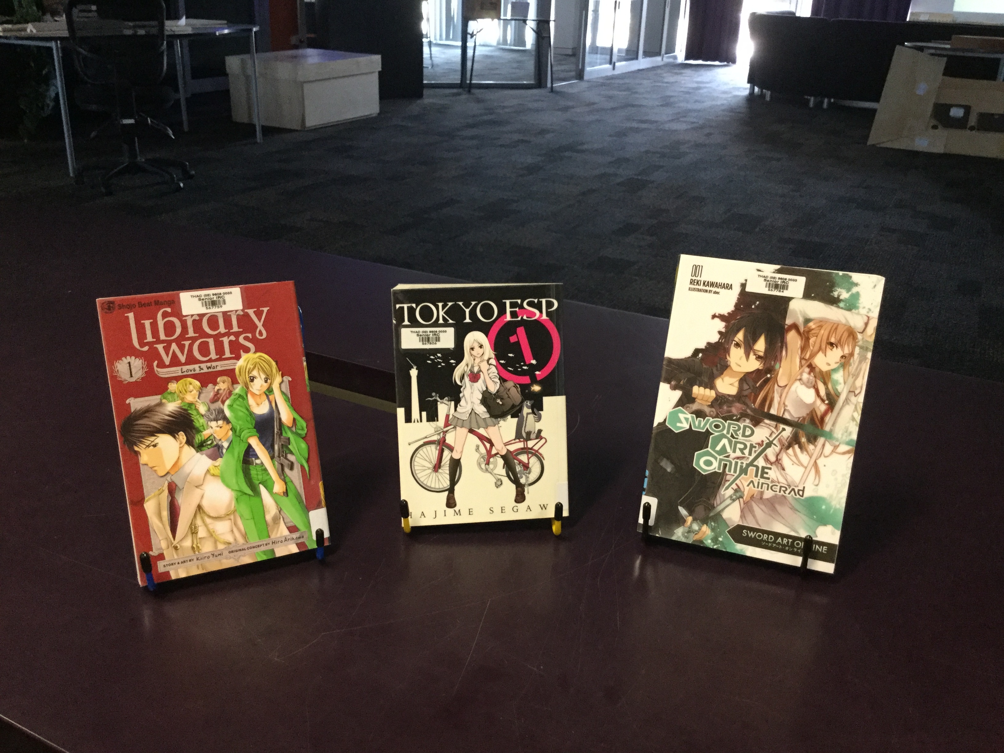 Great new Manga books in the IRC!