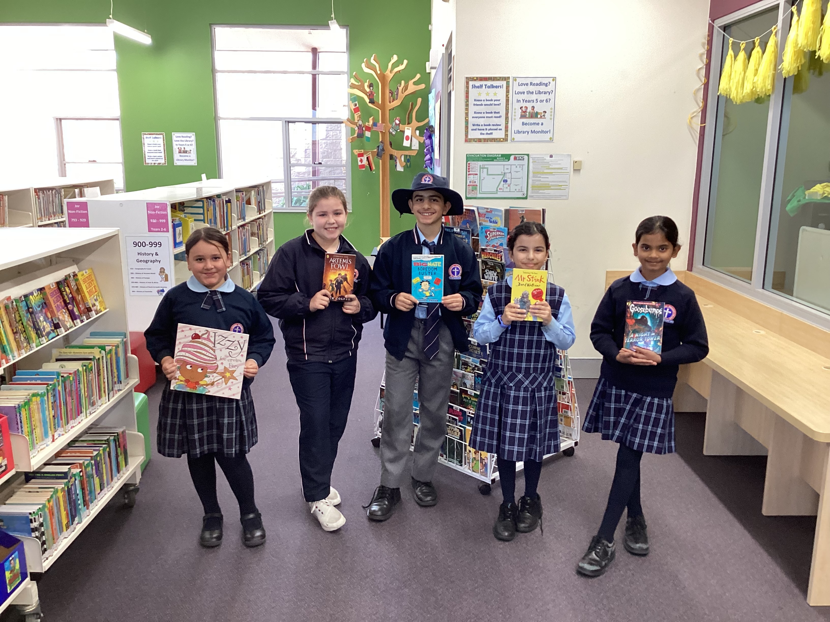 'Mystery in the Library' prize winners