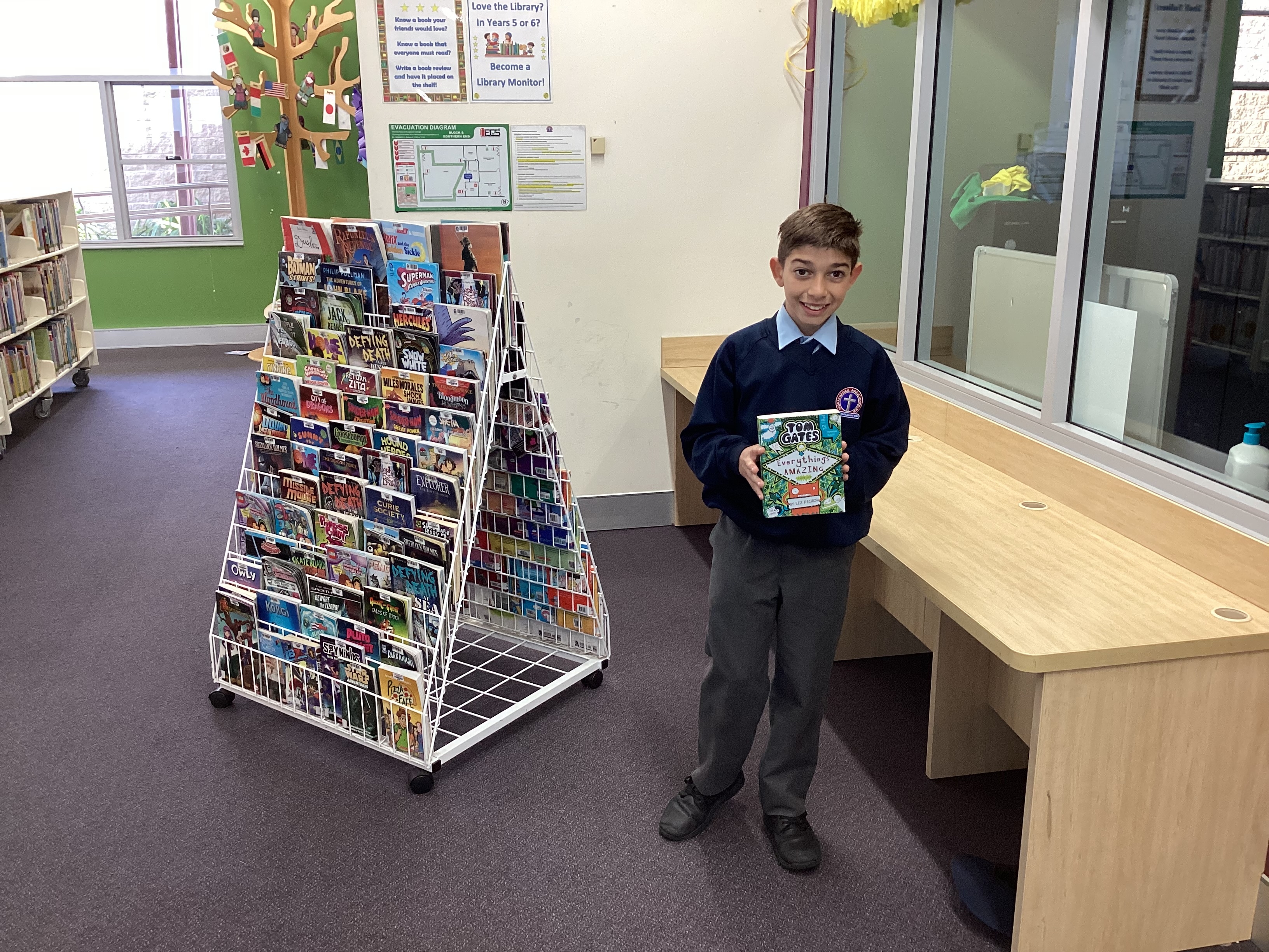 'Mystery in the Library' prize winners