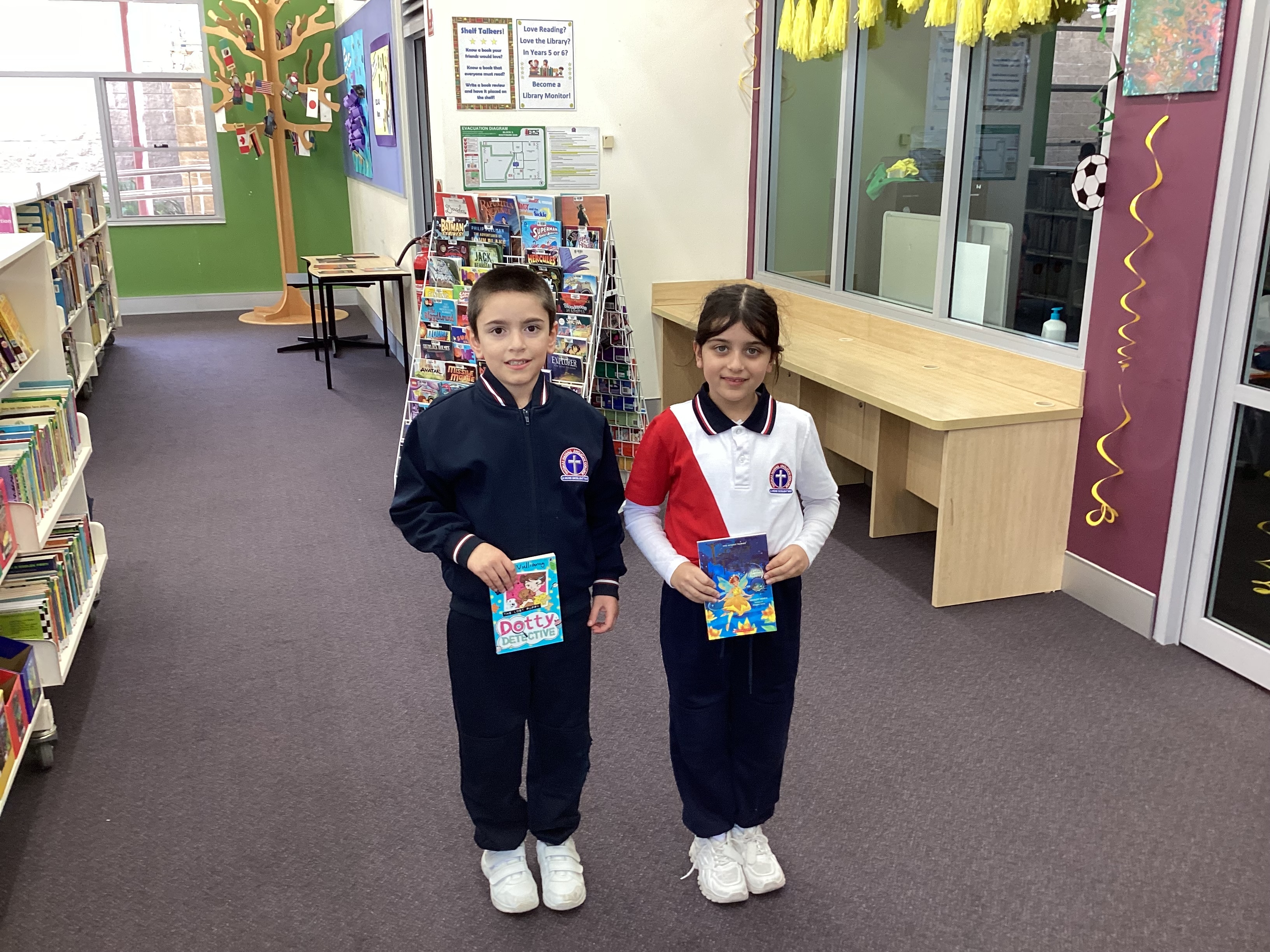 'Mystery in the Library' prize winners