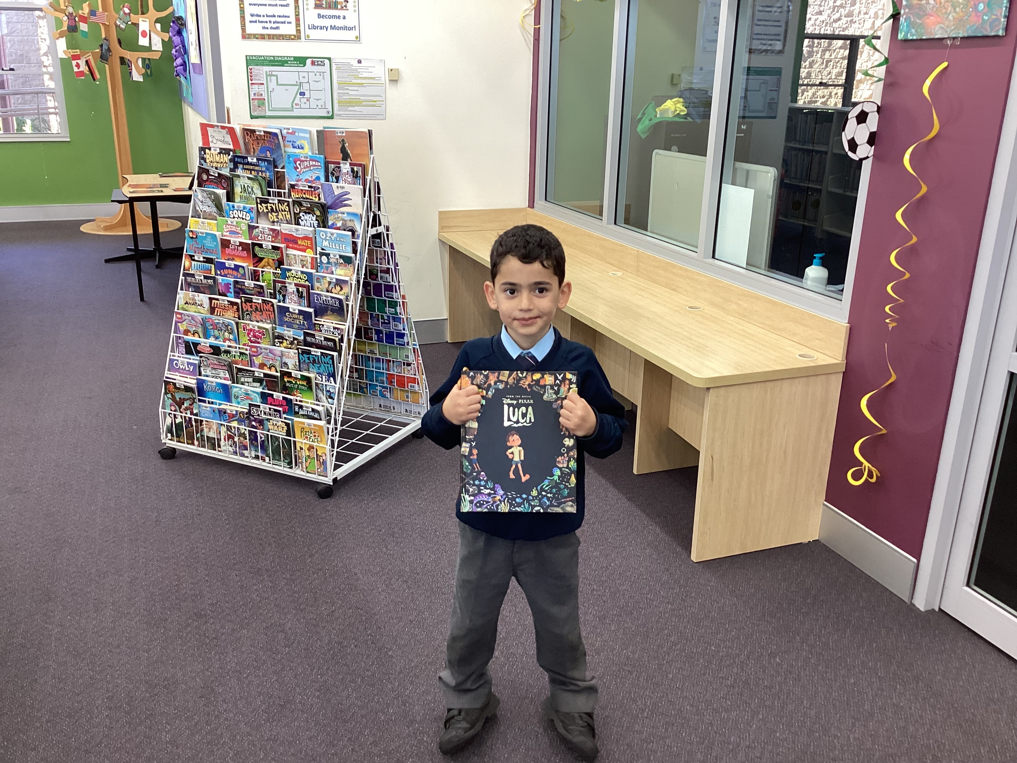 'Mystery in the Library' prize winners