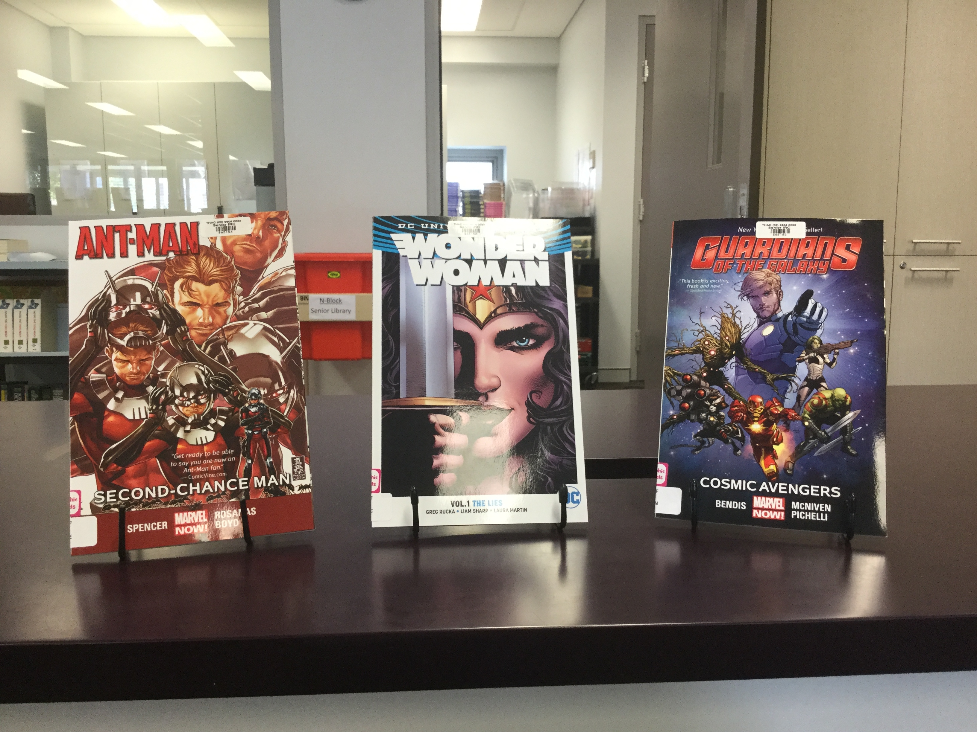 New Graphic Novels in the IRC!