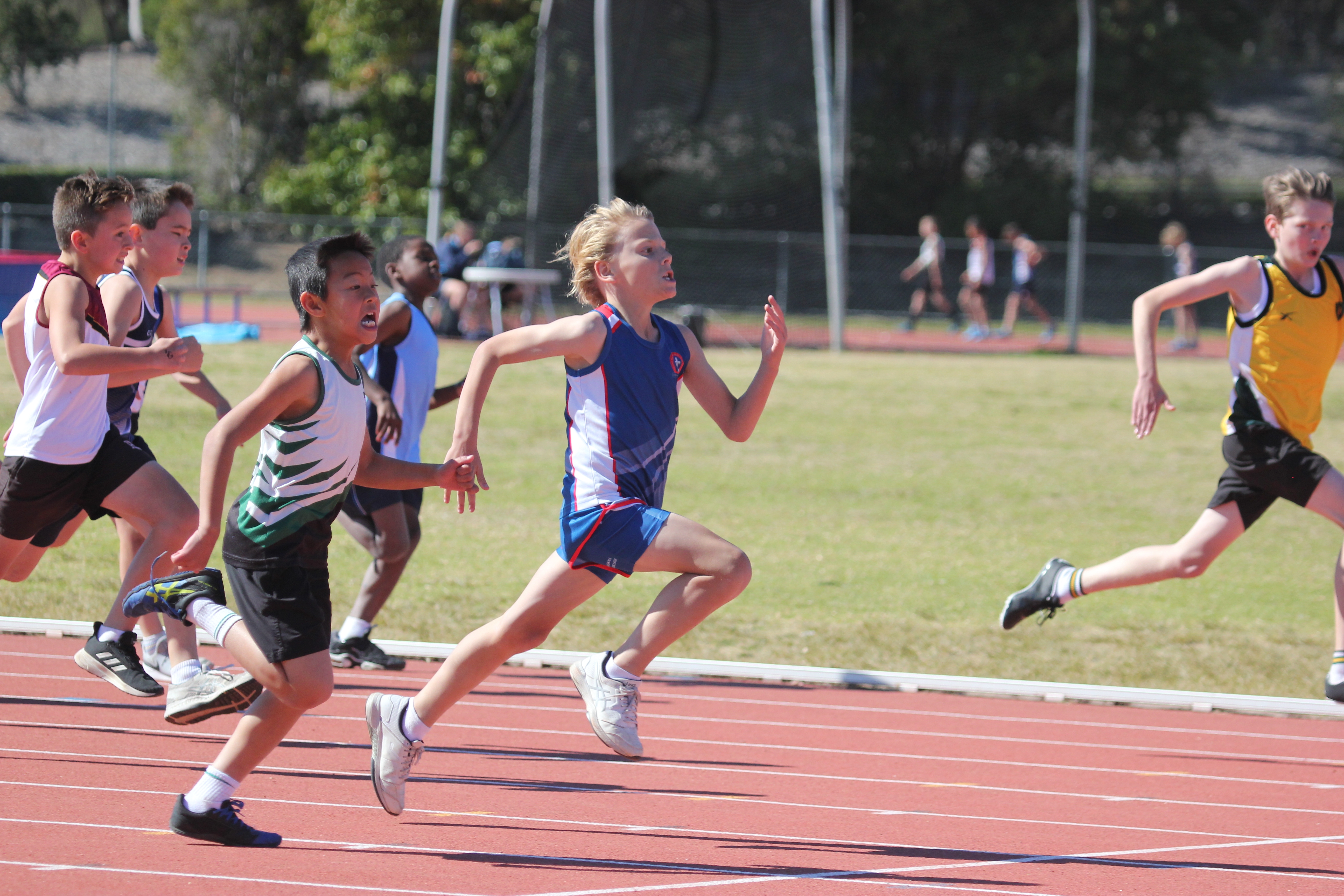 NASSA Primary athletics running