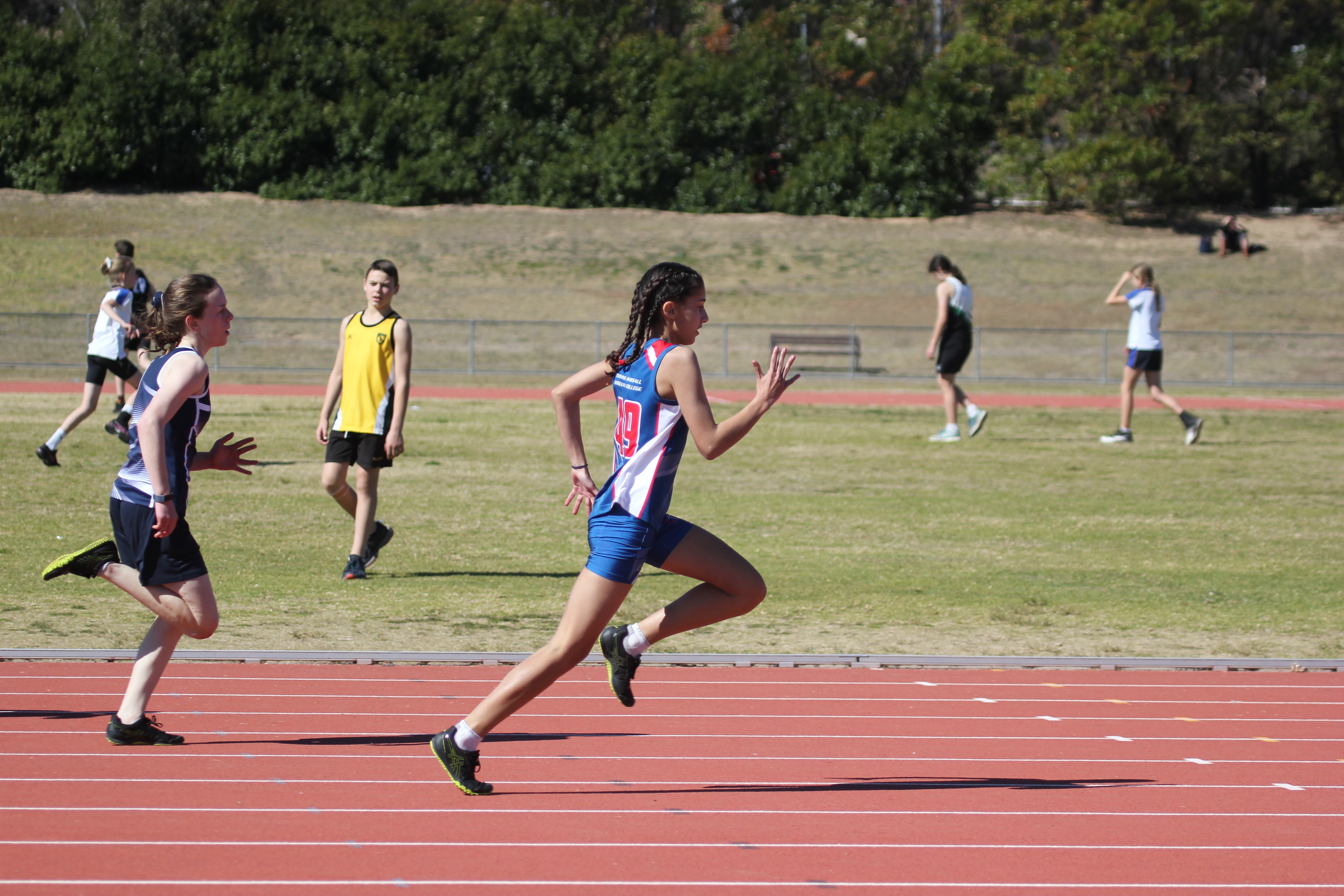 NASSA Primary athletics running