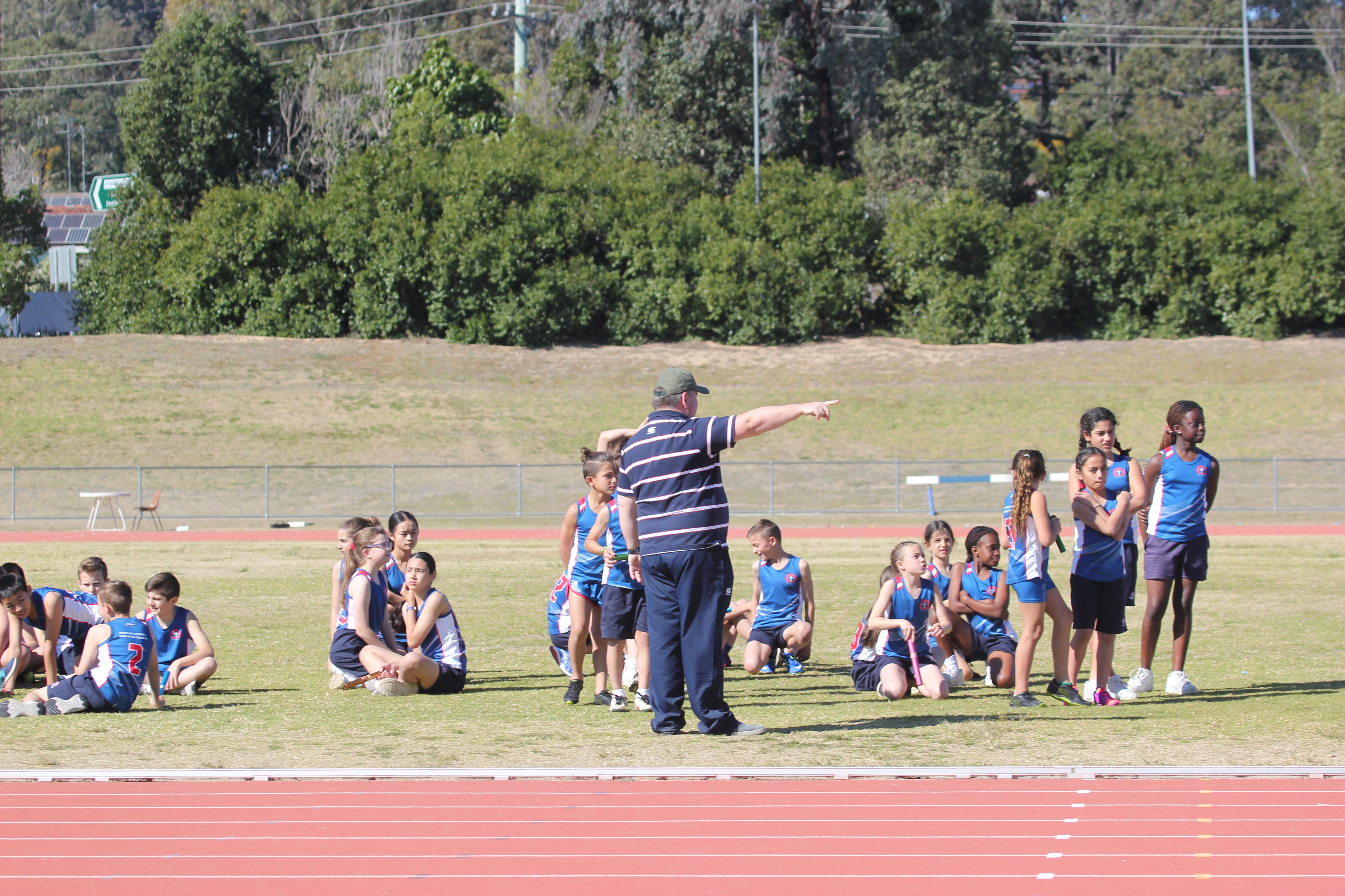 NASSA Primary athletics running