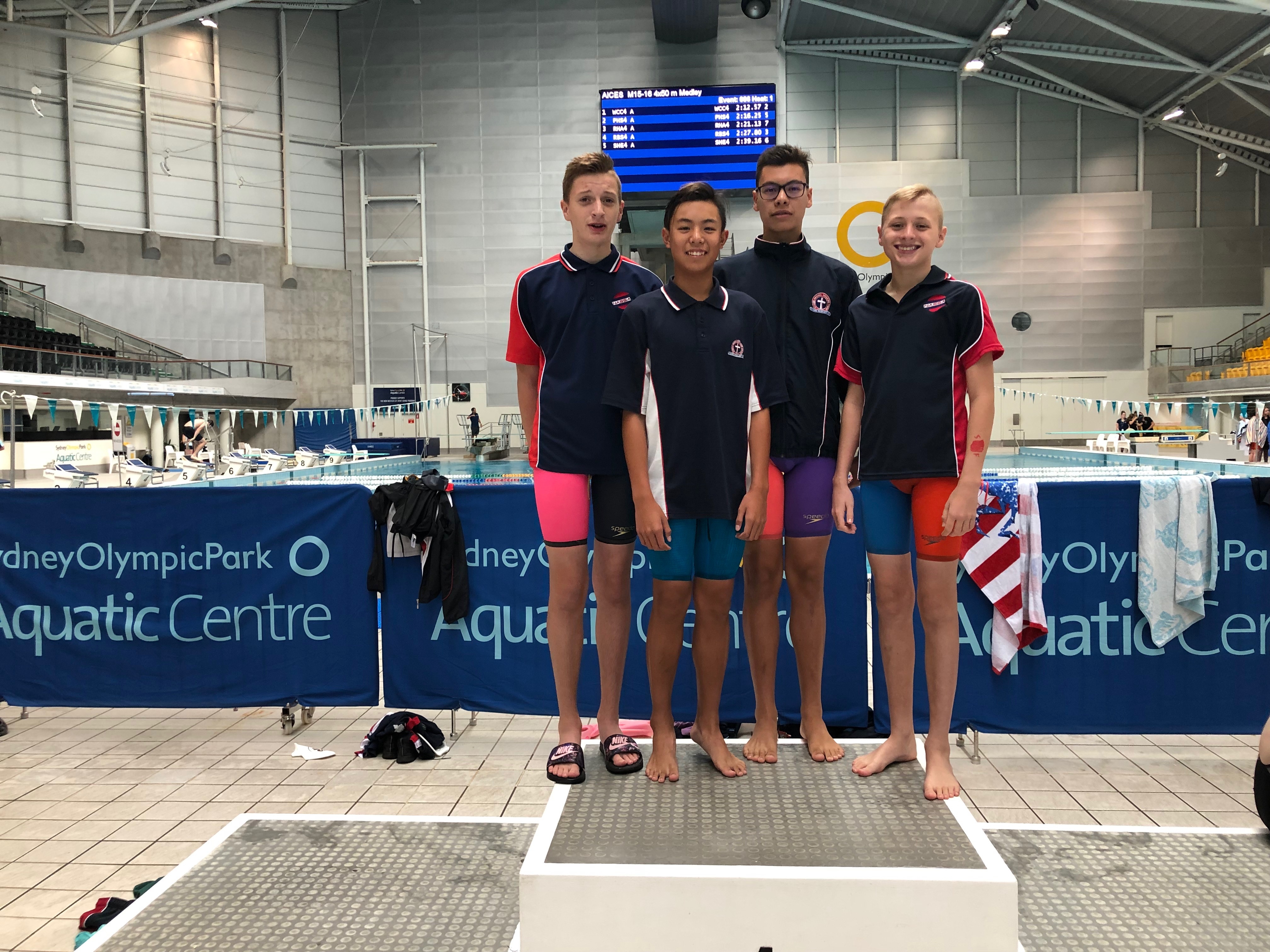 Relay Podium