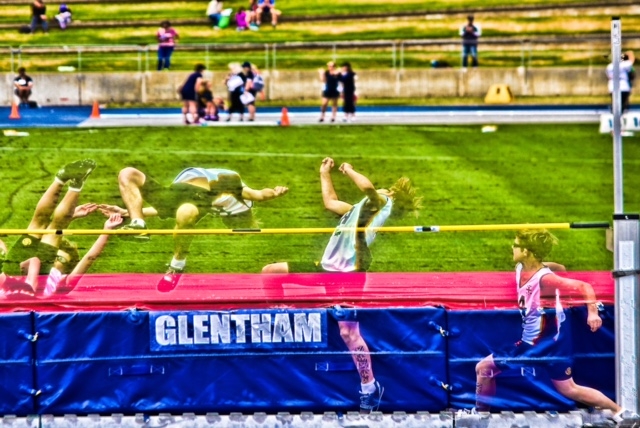 PSSA High jump Luke Moran athletics