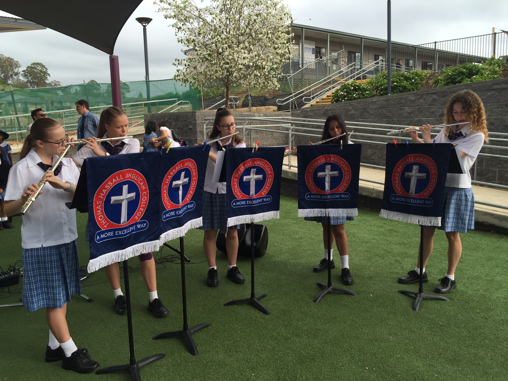 Students musicians perform