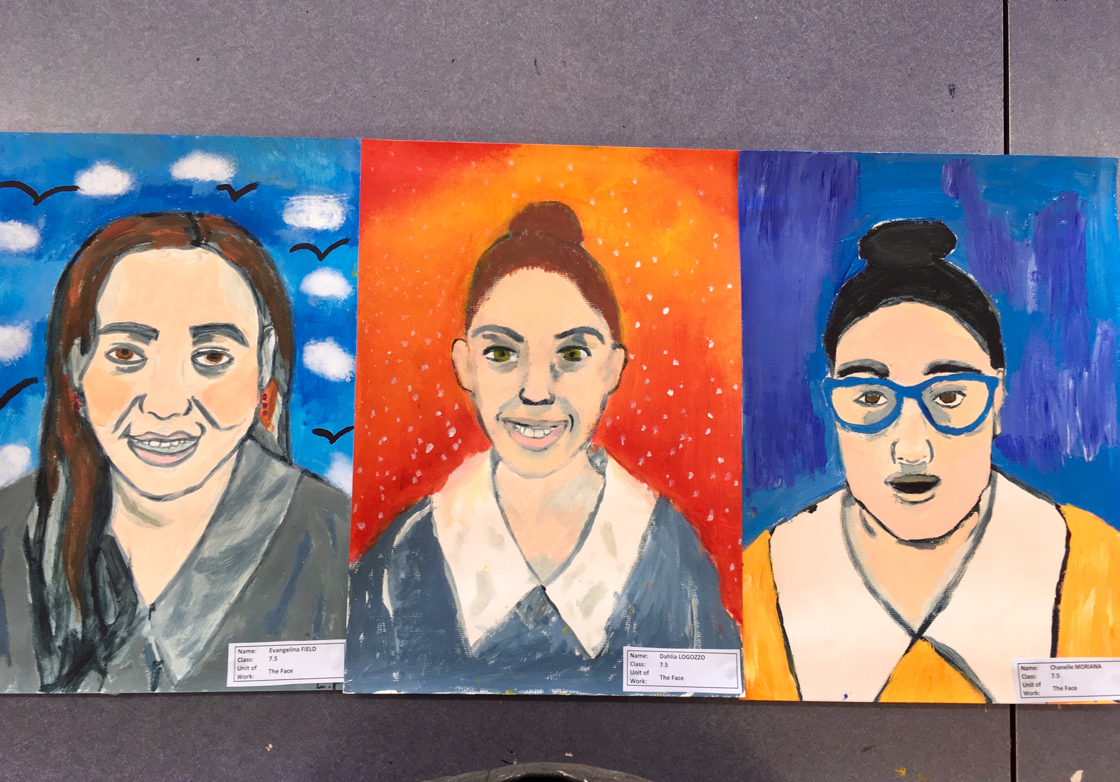 Year7PortraitPainting