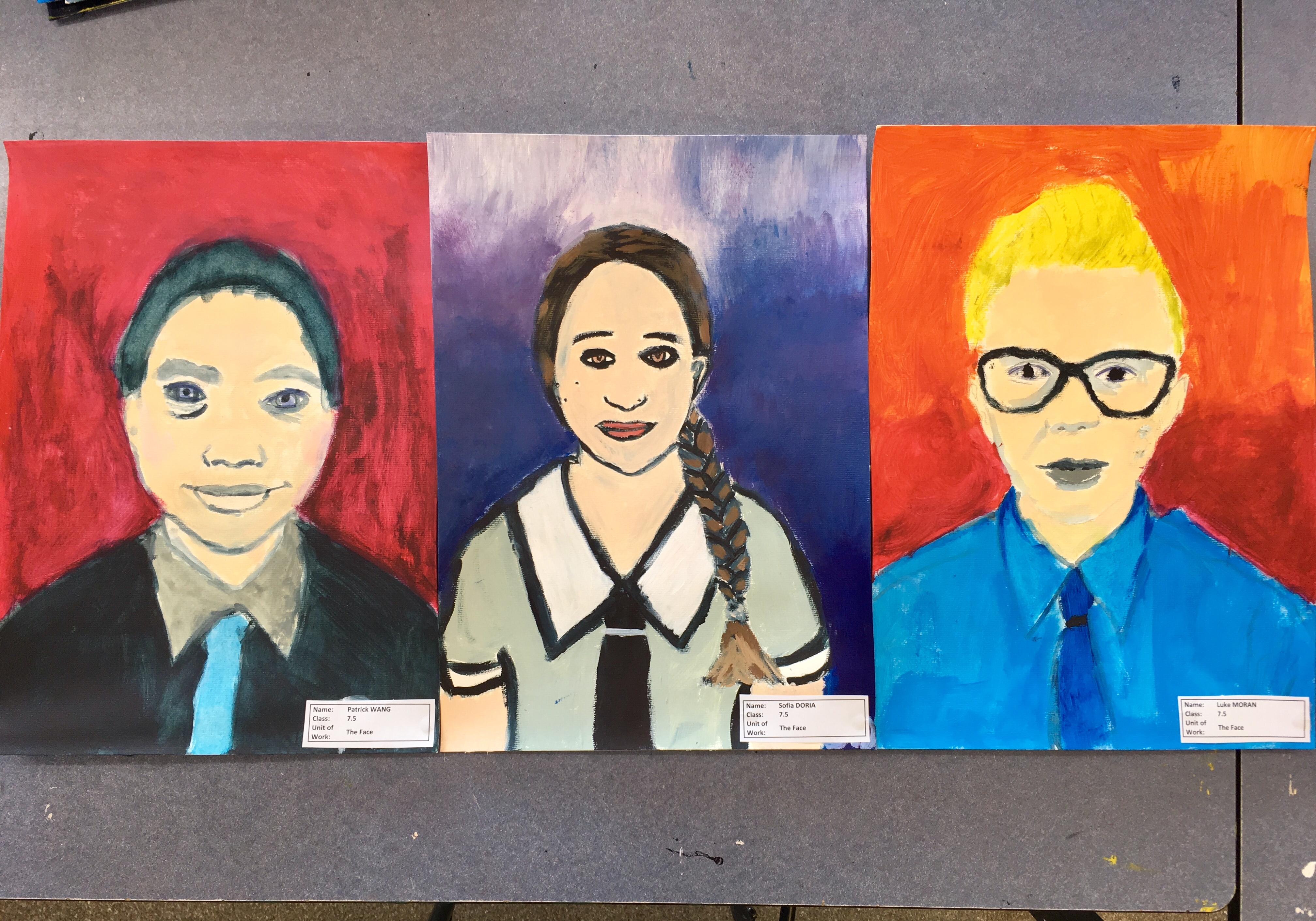 Year7PortraitPainting