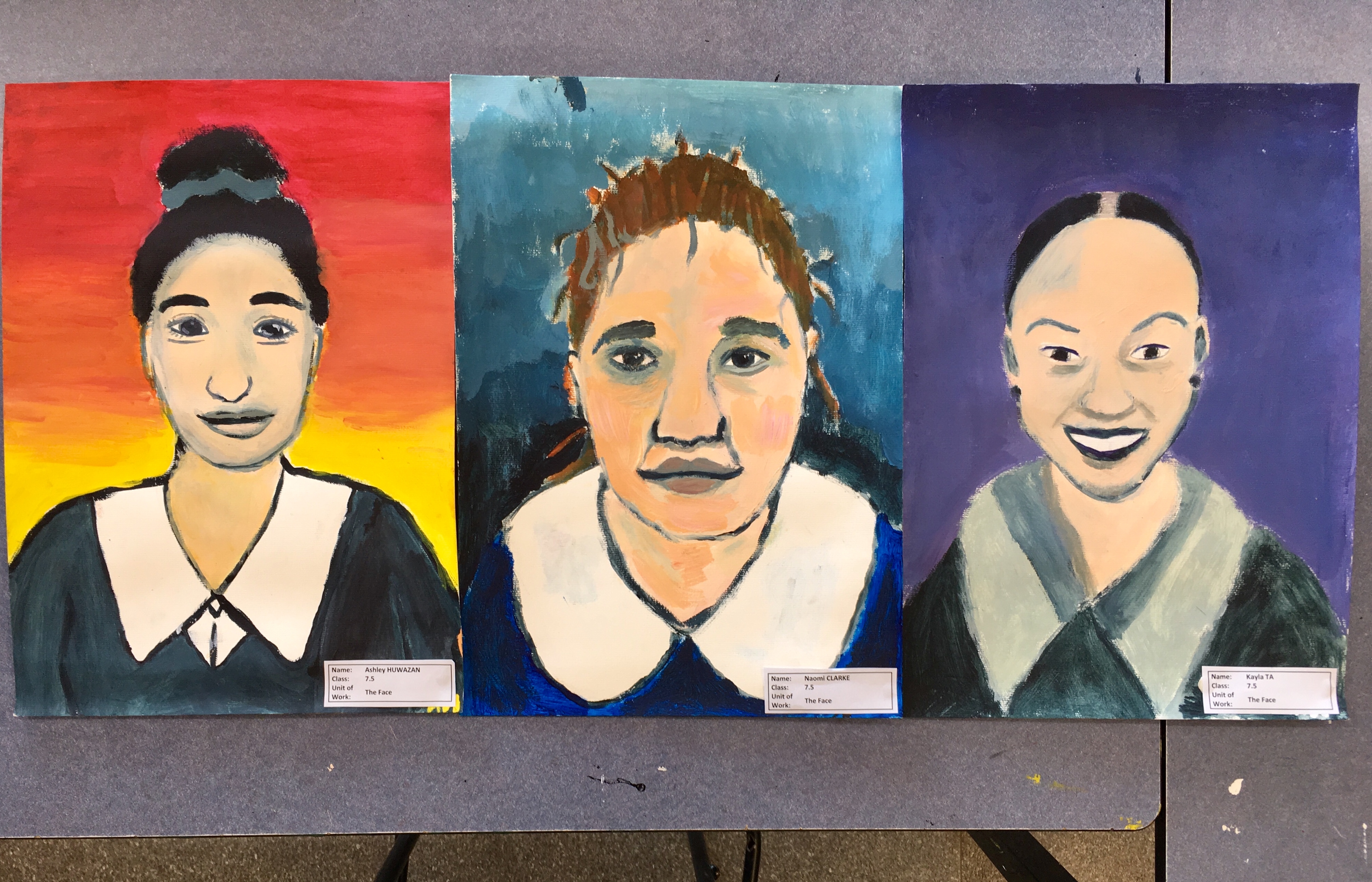 Year7PortraitPainting