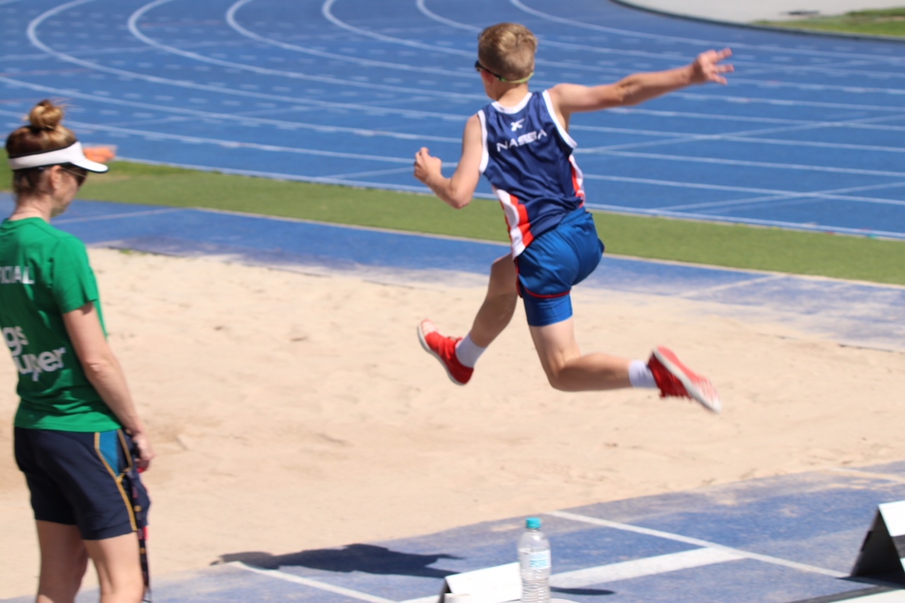 CIS athletics long jump