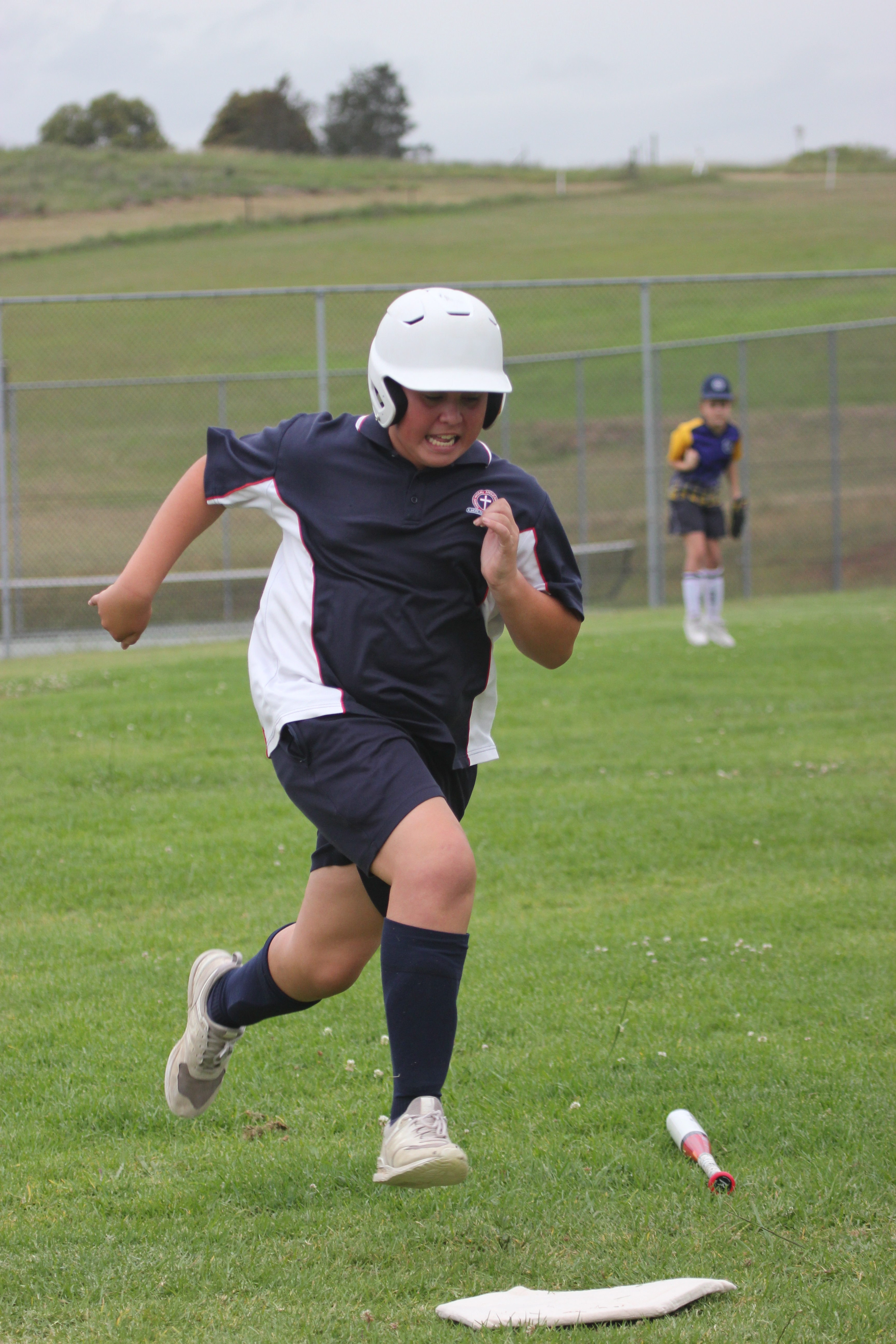 Softball finals running bases