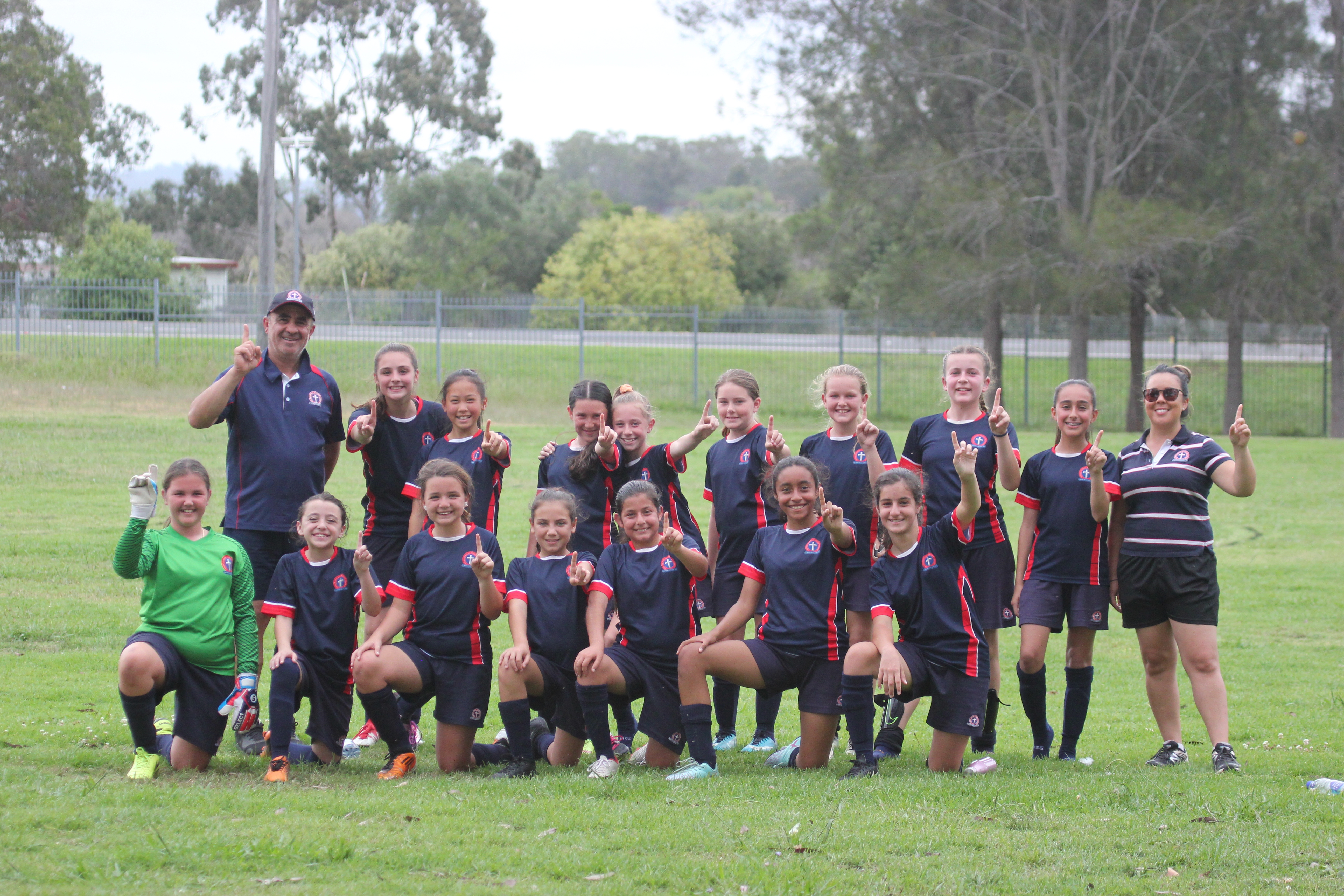 Soccer team win gold