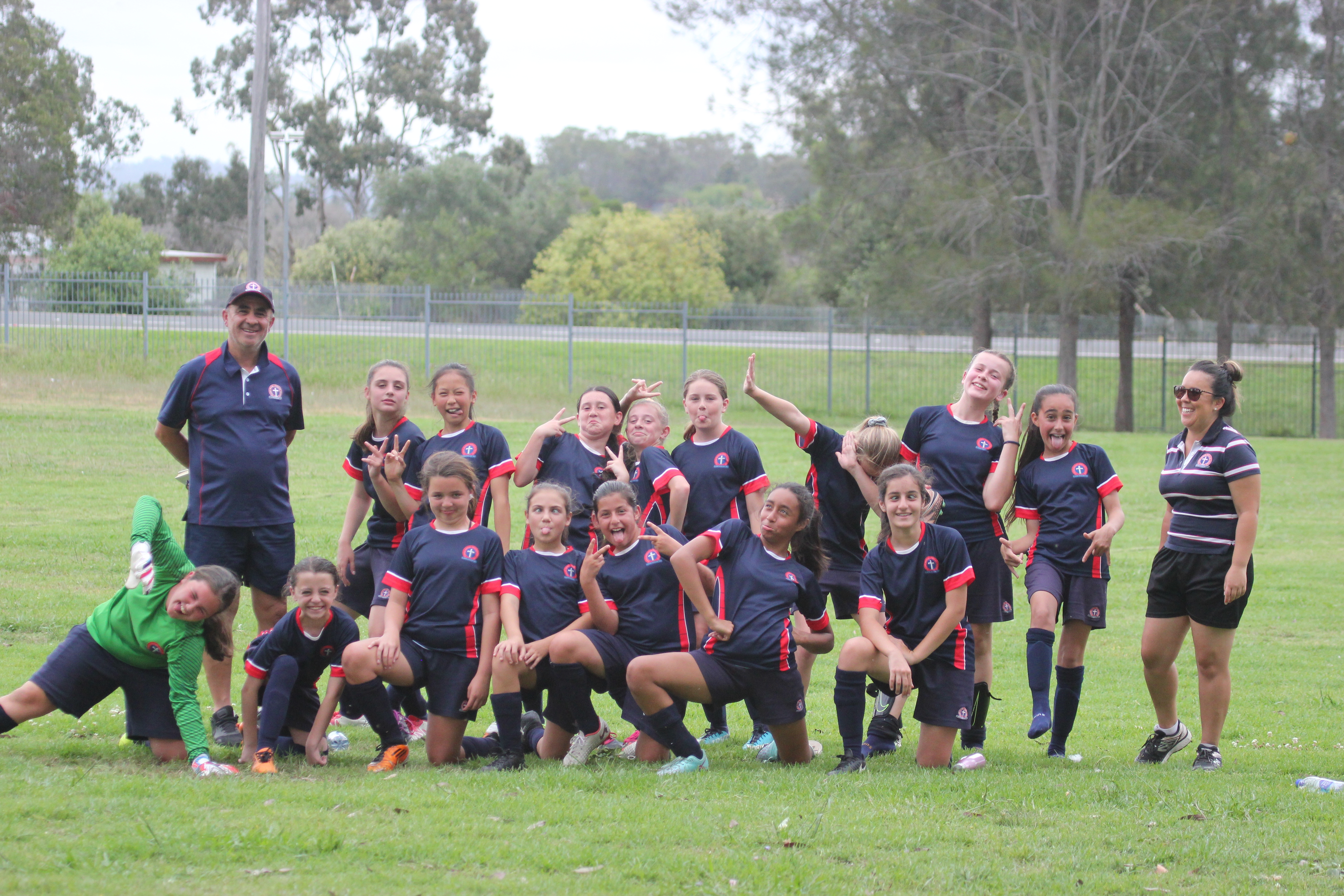 Soccer team win gold