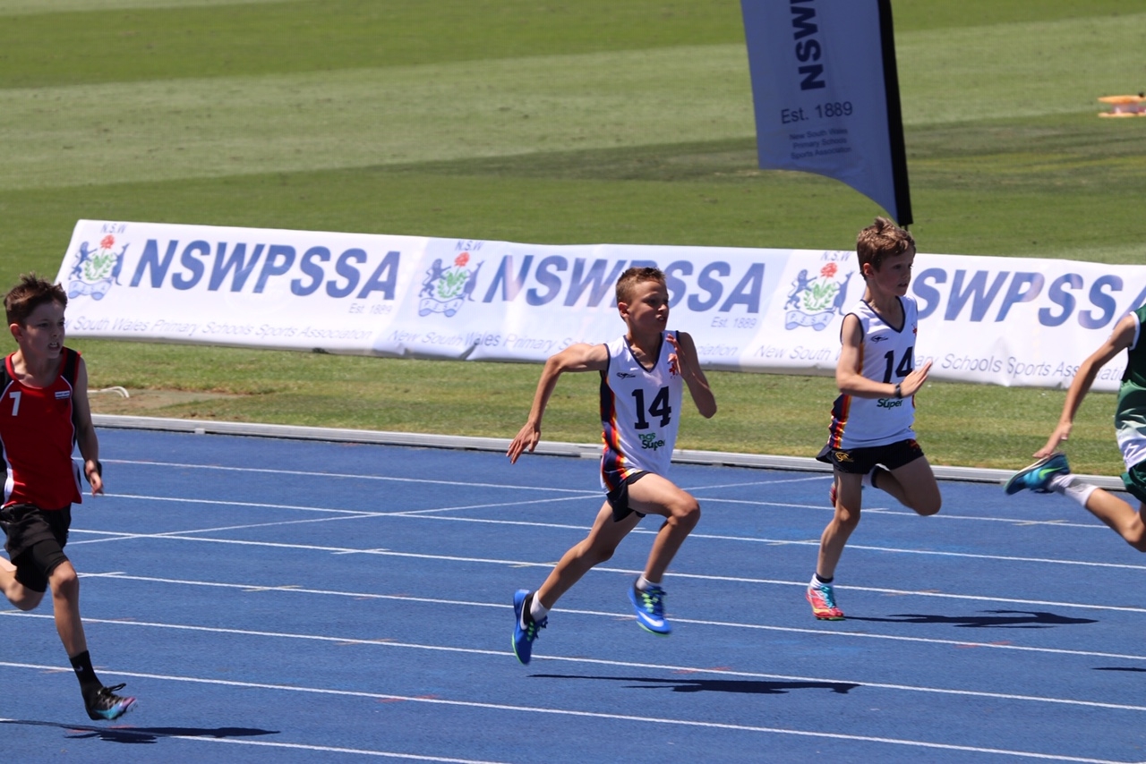 NSWPSSA Athletics running