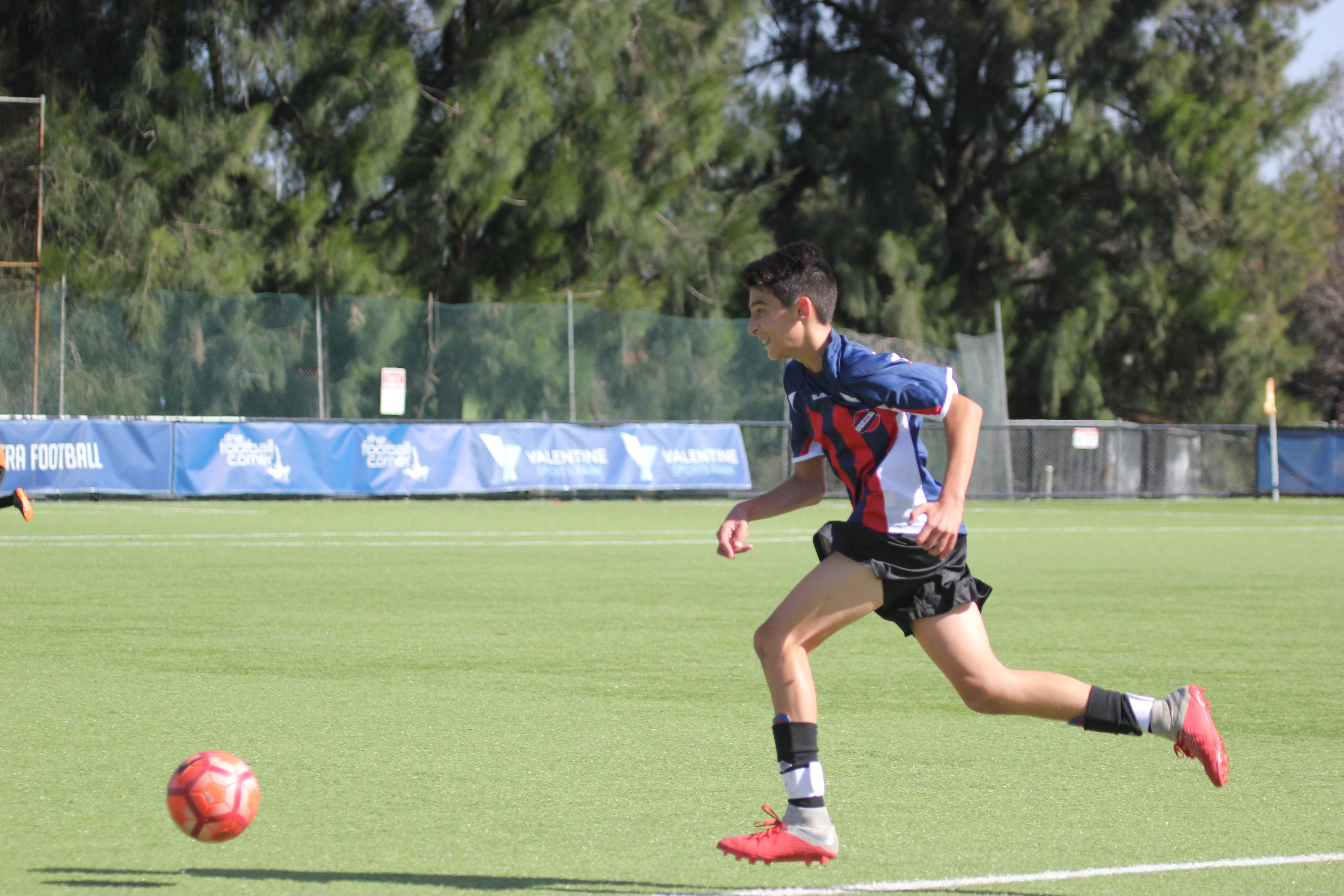 CIS Boys Football Soccer kick ball