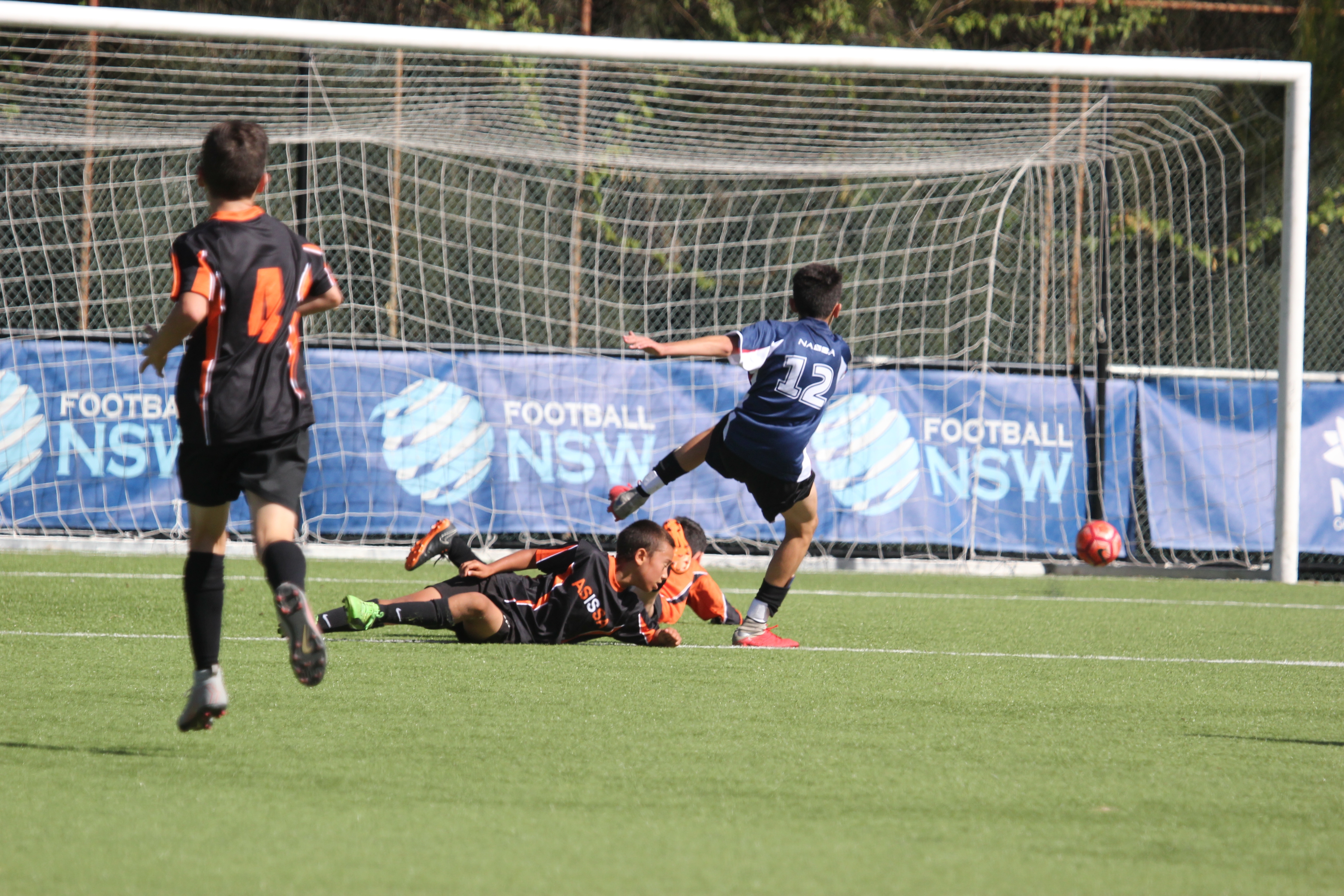 CIS Boys Football Soccer kick ball