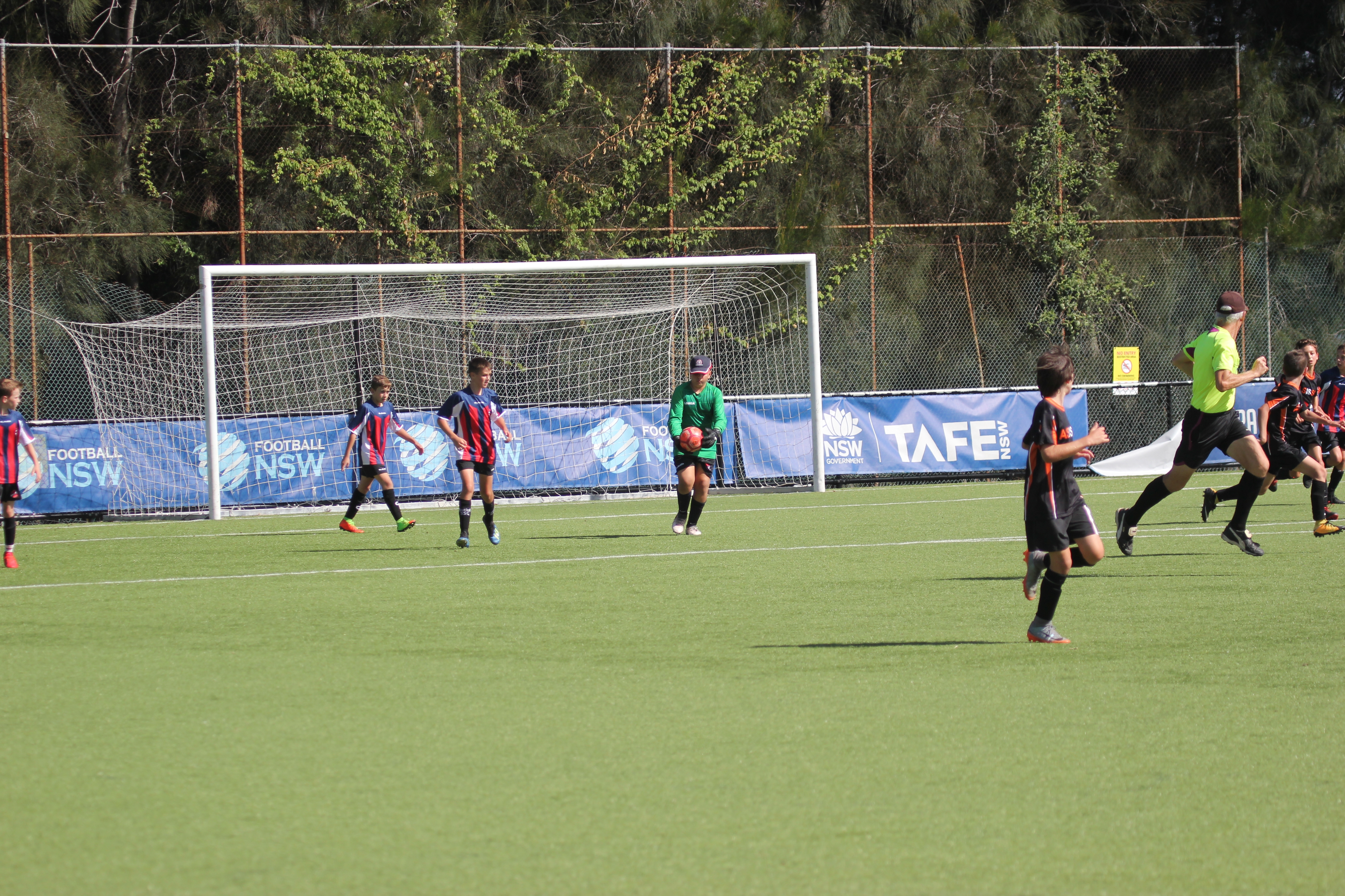 CIS Boys Football Soccer kick ball