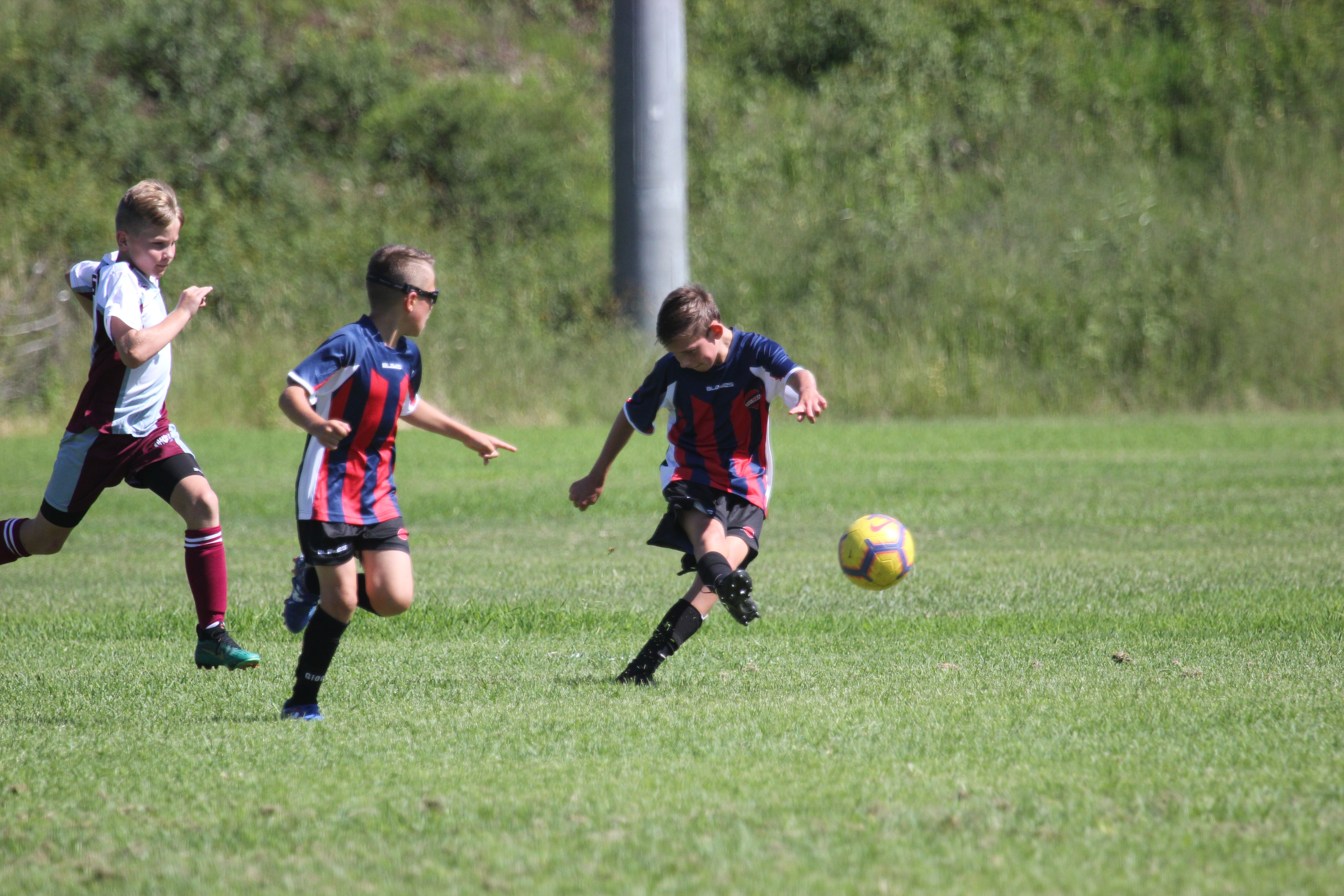 CIS Boys Football Soccer kick ball