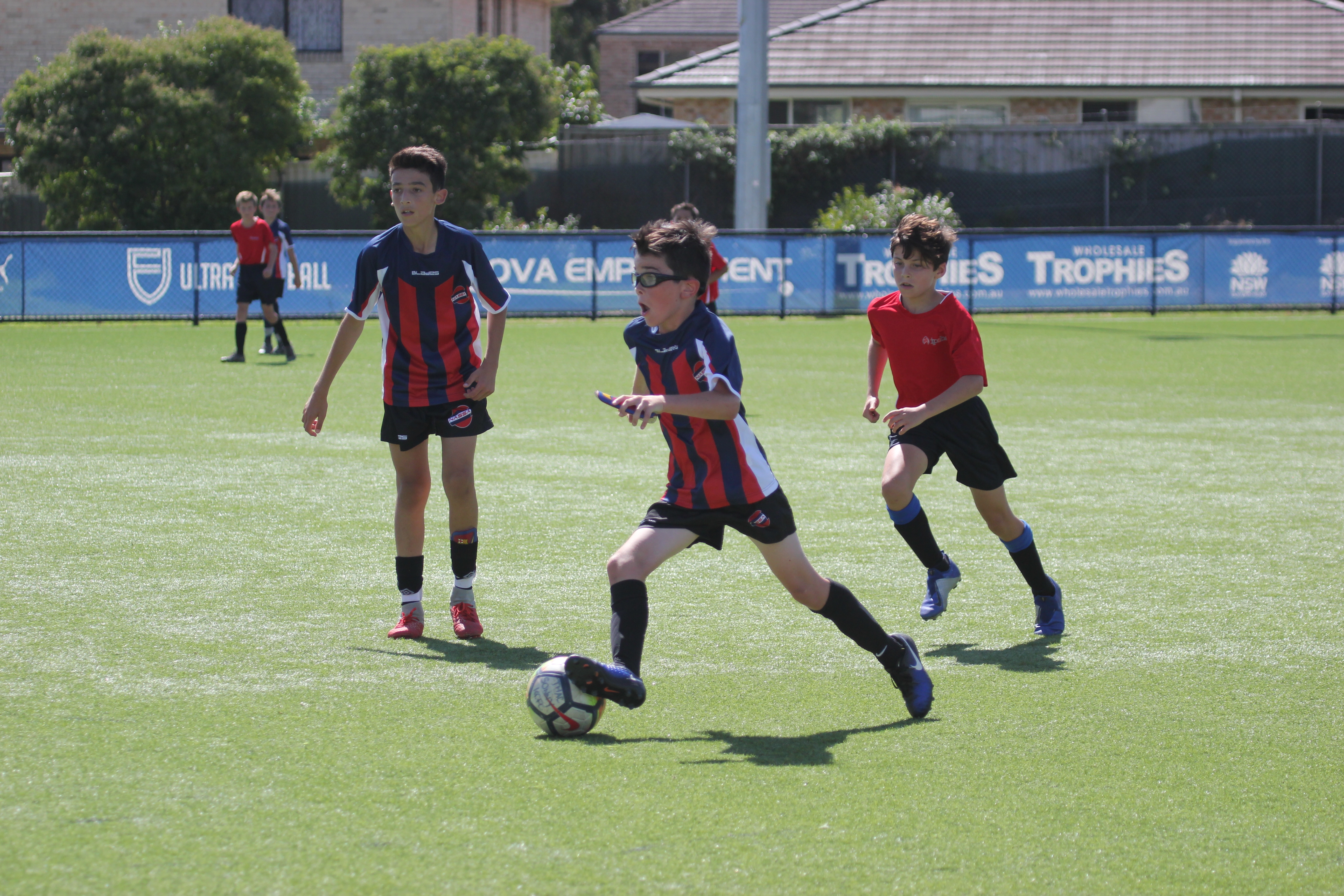 CIS Boys Football Soccer kick ball