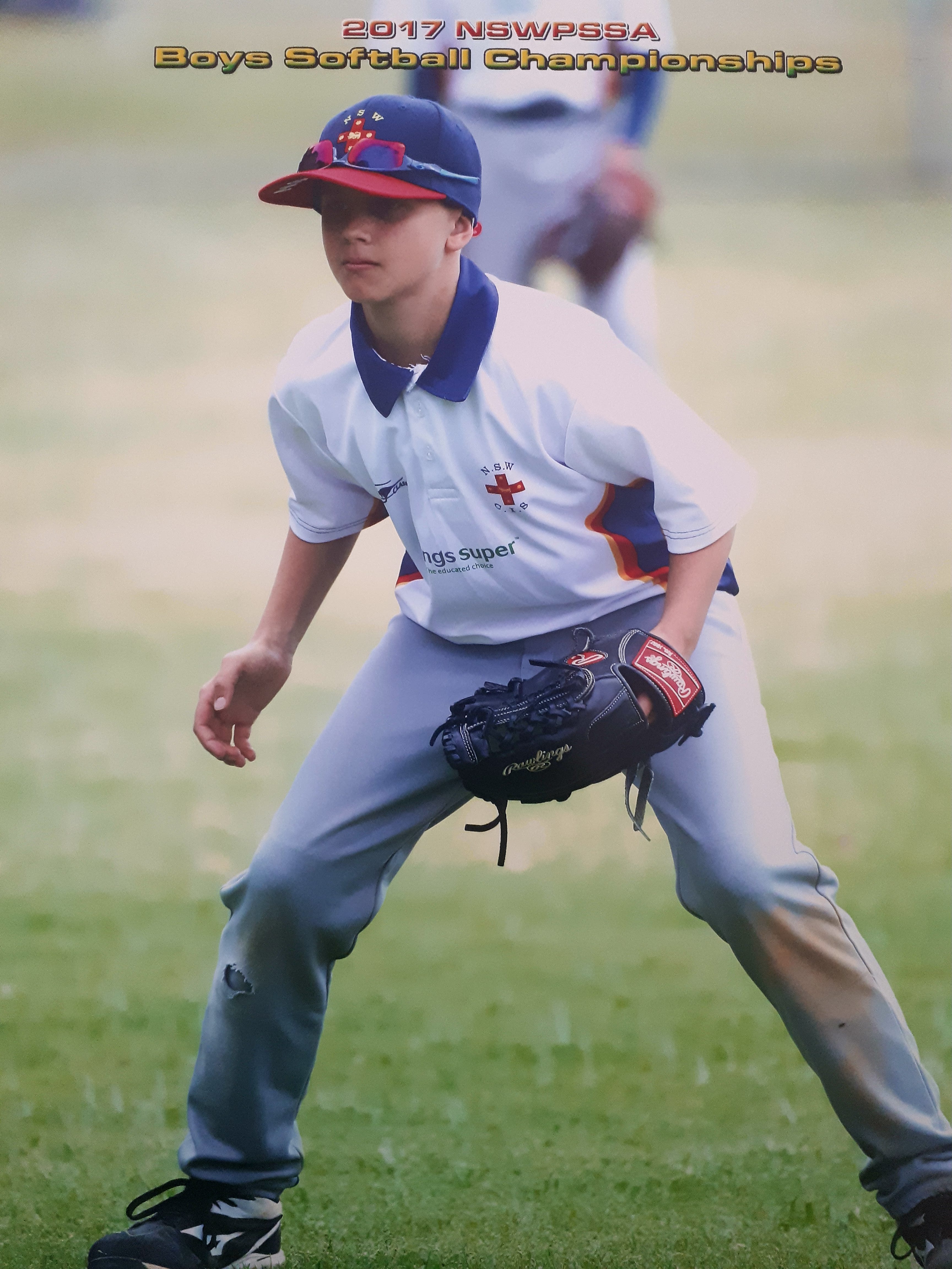 Kye Finneran PSSA Boys Softball fielding