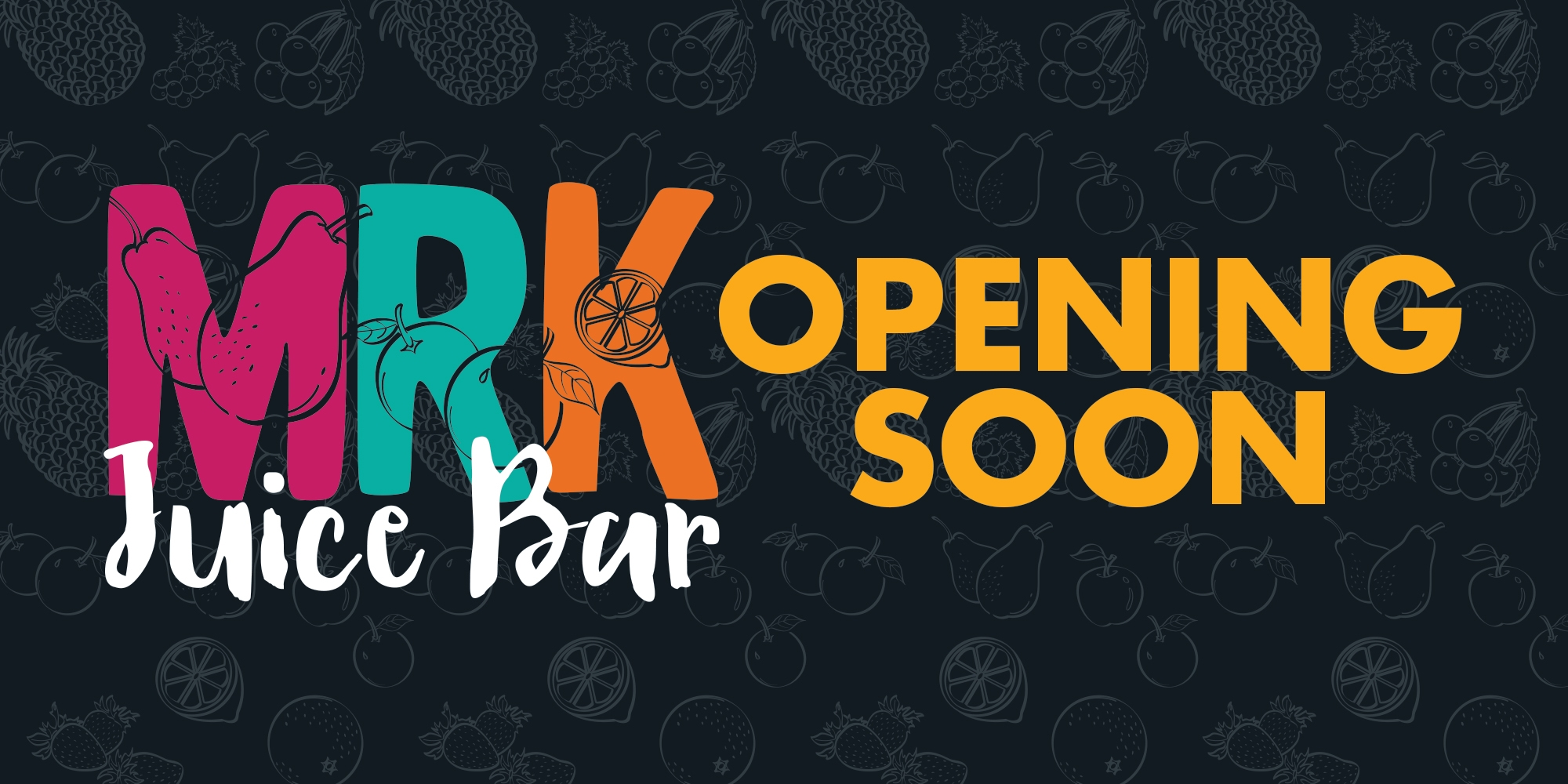 MRK, Mrs Riitano's Kitchen, Juice Bar, Opening Soon