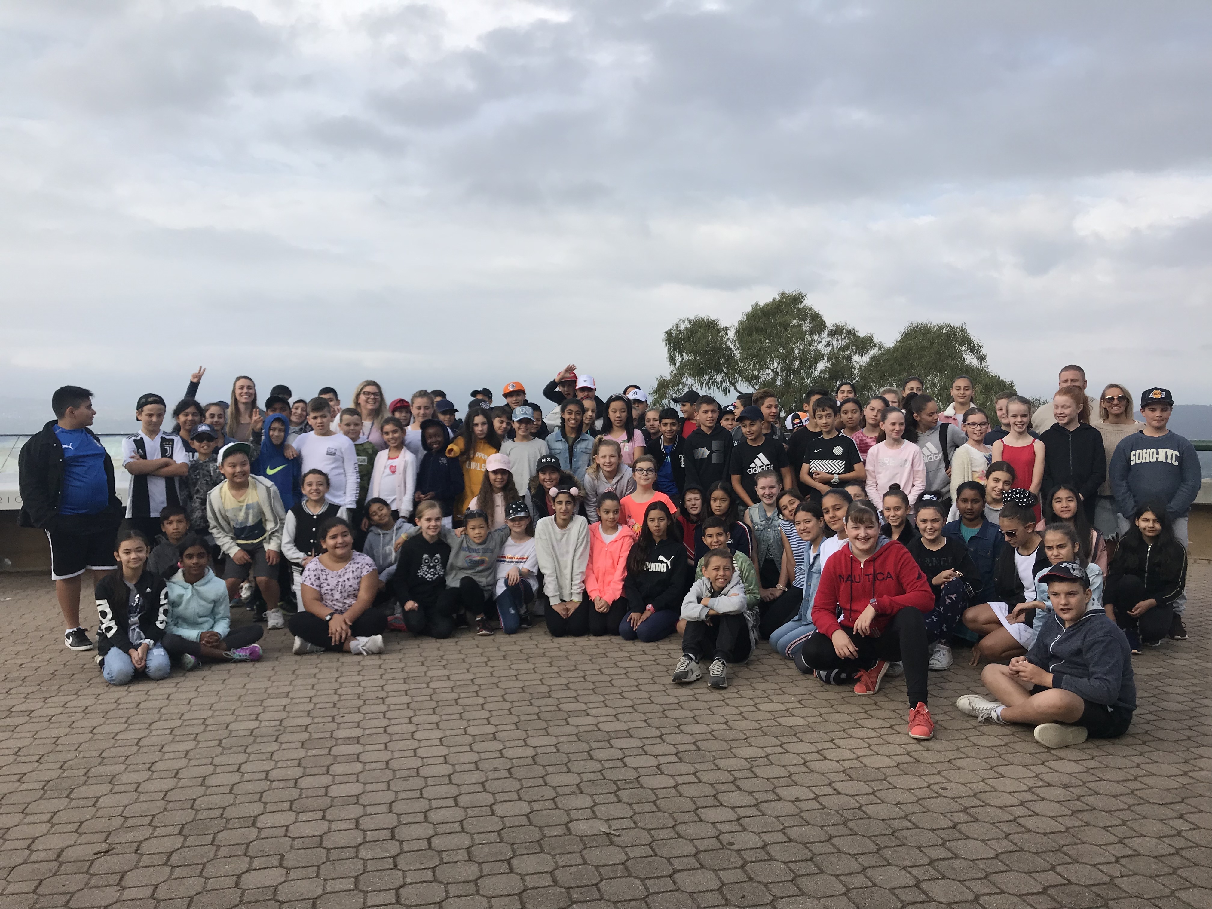 At the top of Mount Ainslie Lookout