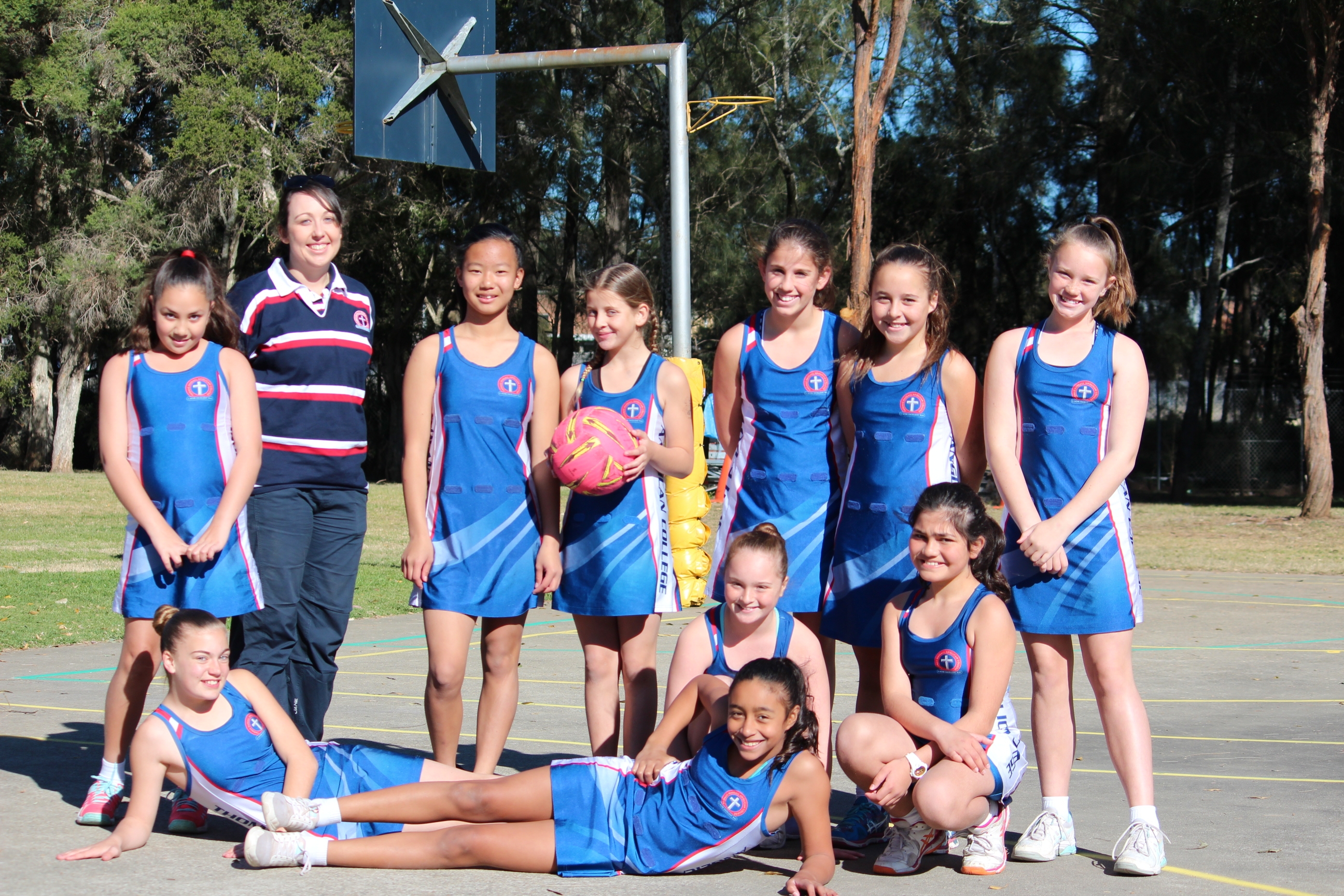 Senior Netball IPSSO finals team