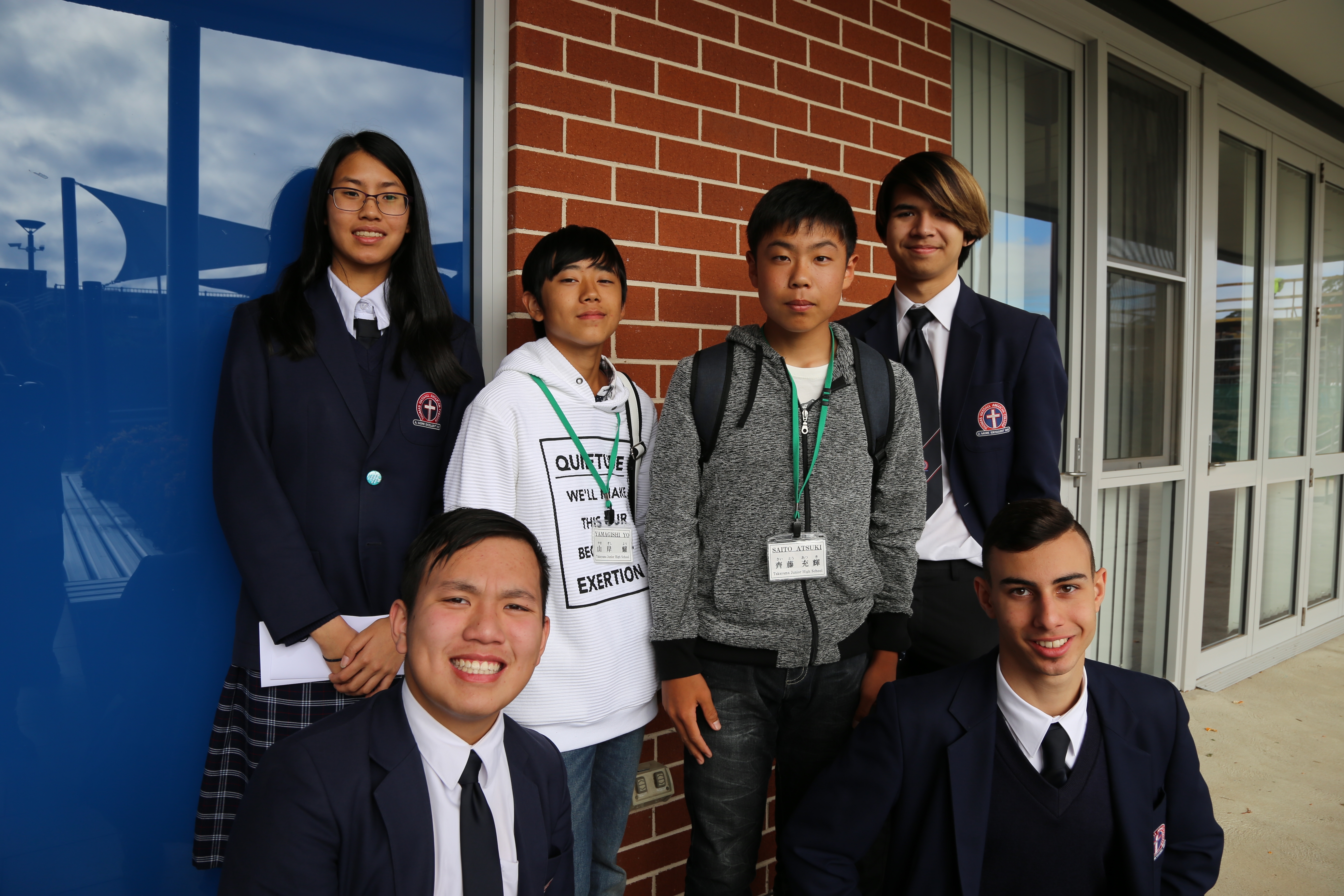 Japan, Takayamura, Sister School, Thomas Hassall, visit, students