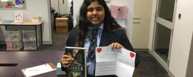 Nimisha Singh is the first winner in the Blind date with a book competition!
