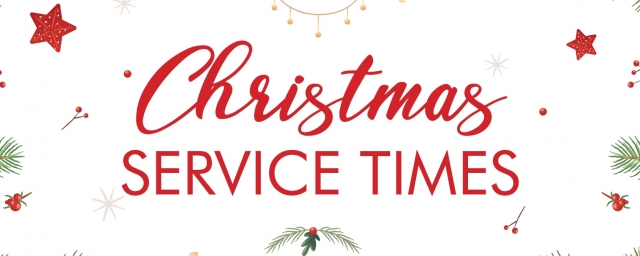 Christmas Service Times
