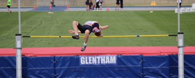 PSSA high jump Luke Moran athletics