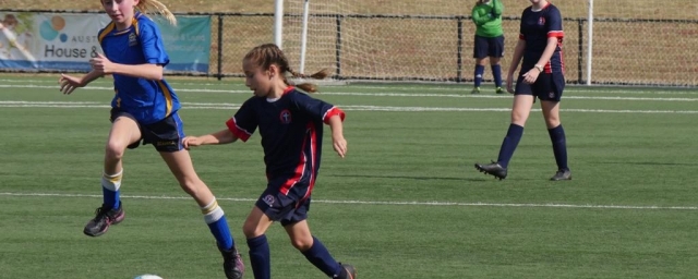 Primary girl football soccer