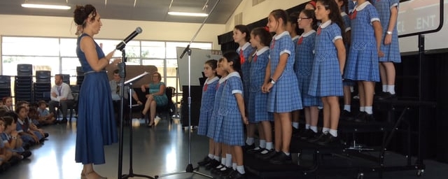 Junior Choir Performing - How far I'll go