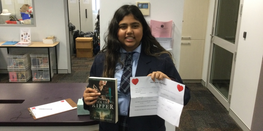 Nimisha Singh is the first winner in the Blind date with a book competition!