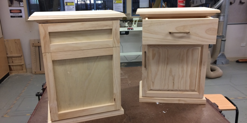 Custom timber drawer runners