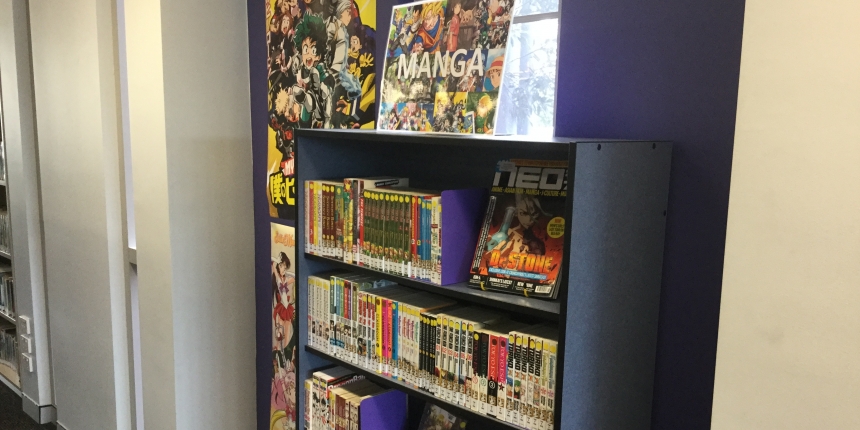 Great range of Manga in the IRC!