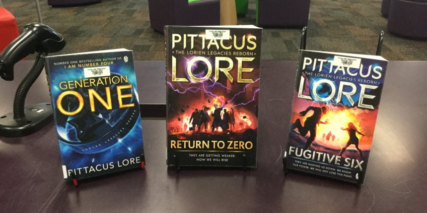 A great new trilogy by author Pittacus Lore!