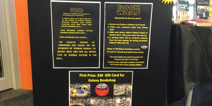 Book Wars Display