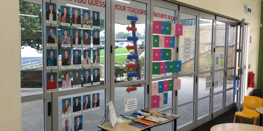 Can you guess your teachers favourite book? - Library Display