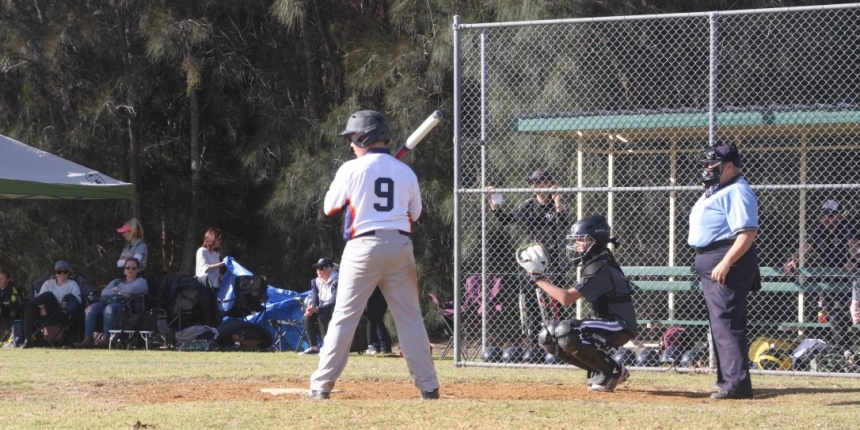 CIS softball batting